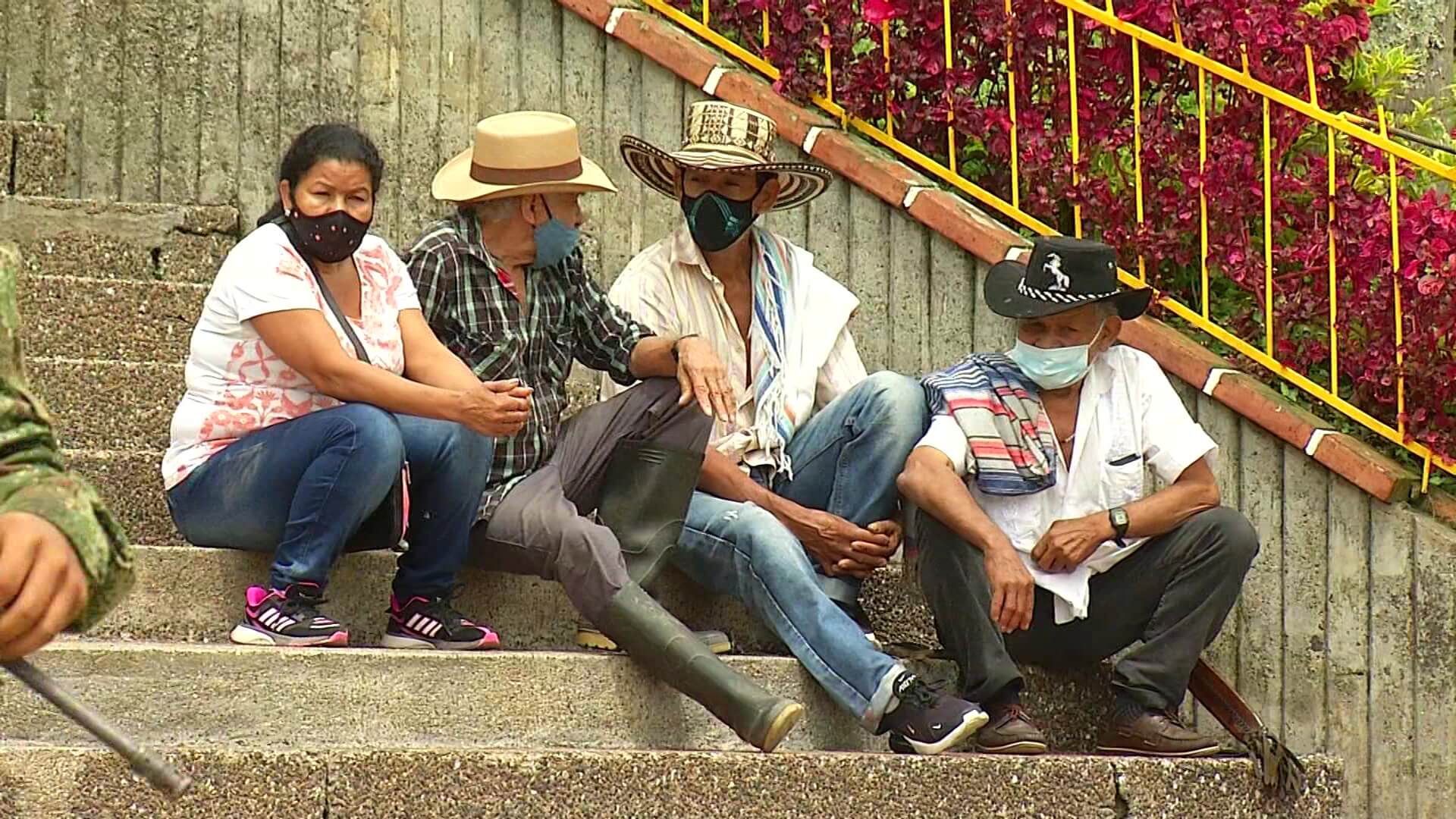 Campesinos preocupados por las pérdidas