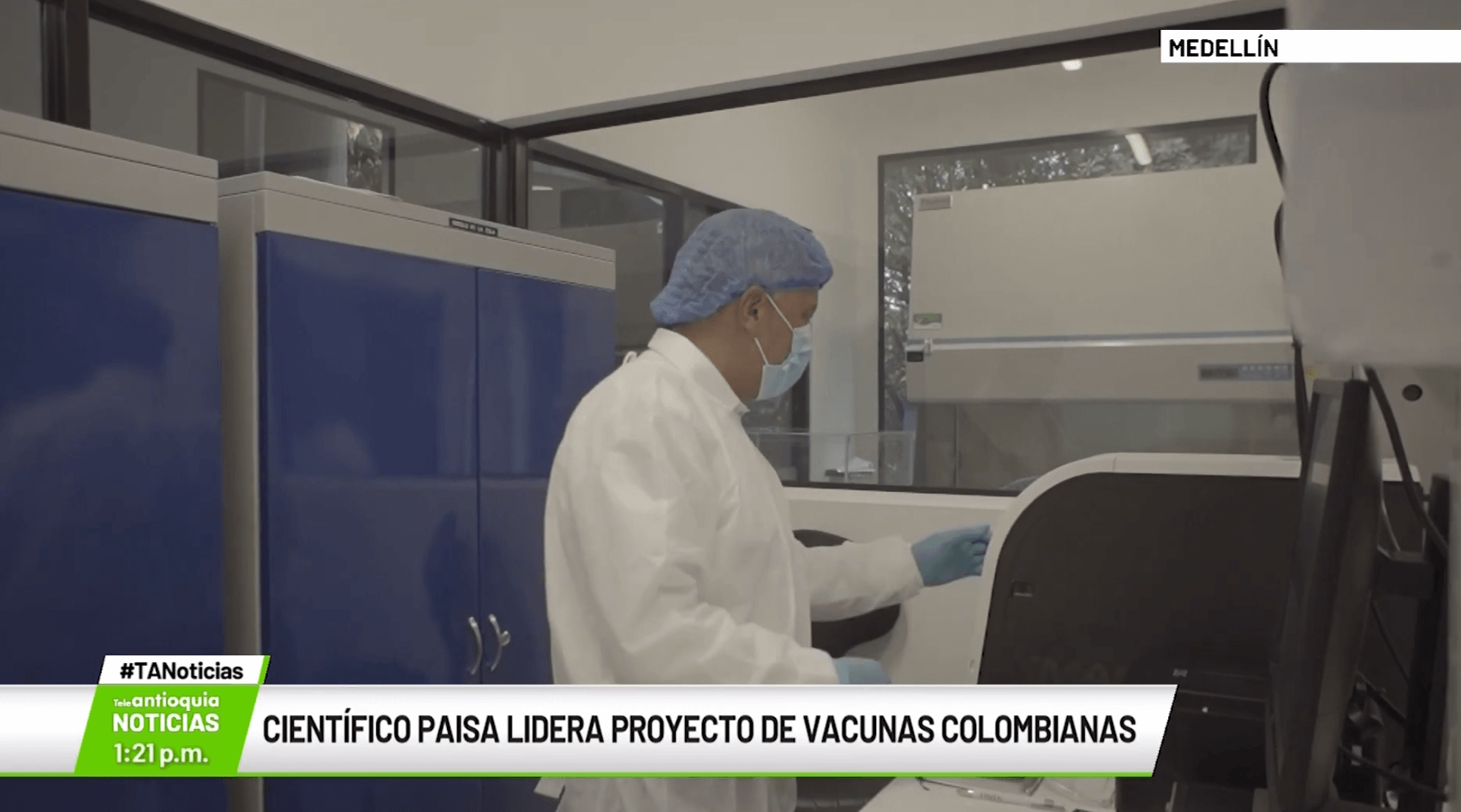 Científico paisa lidera proyecto de vacunas colombianas
