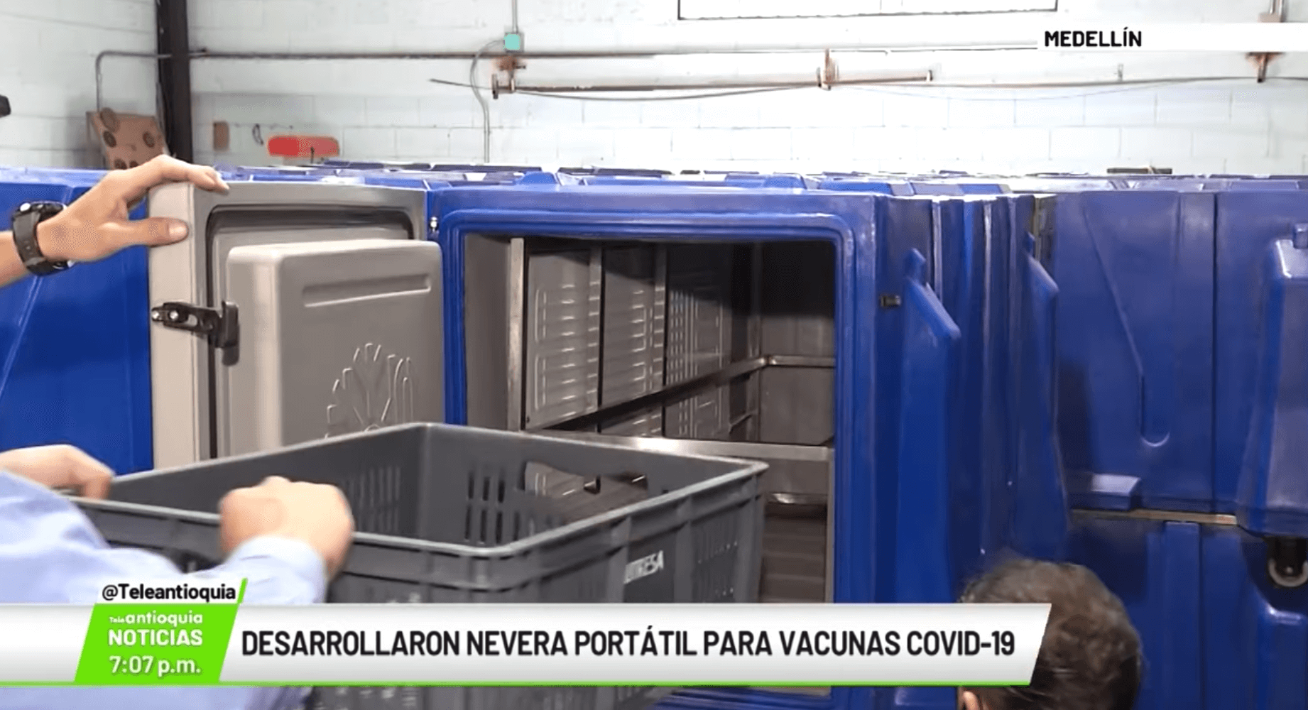 Desarrollaron nevera portátil para vacunas Covid-19