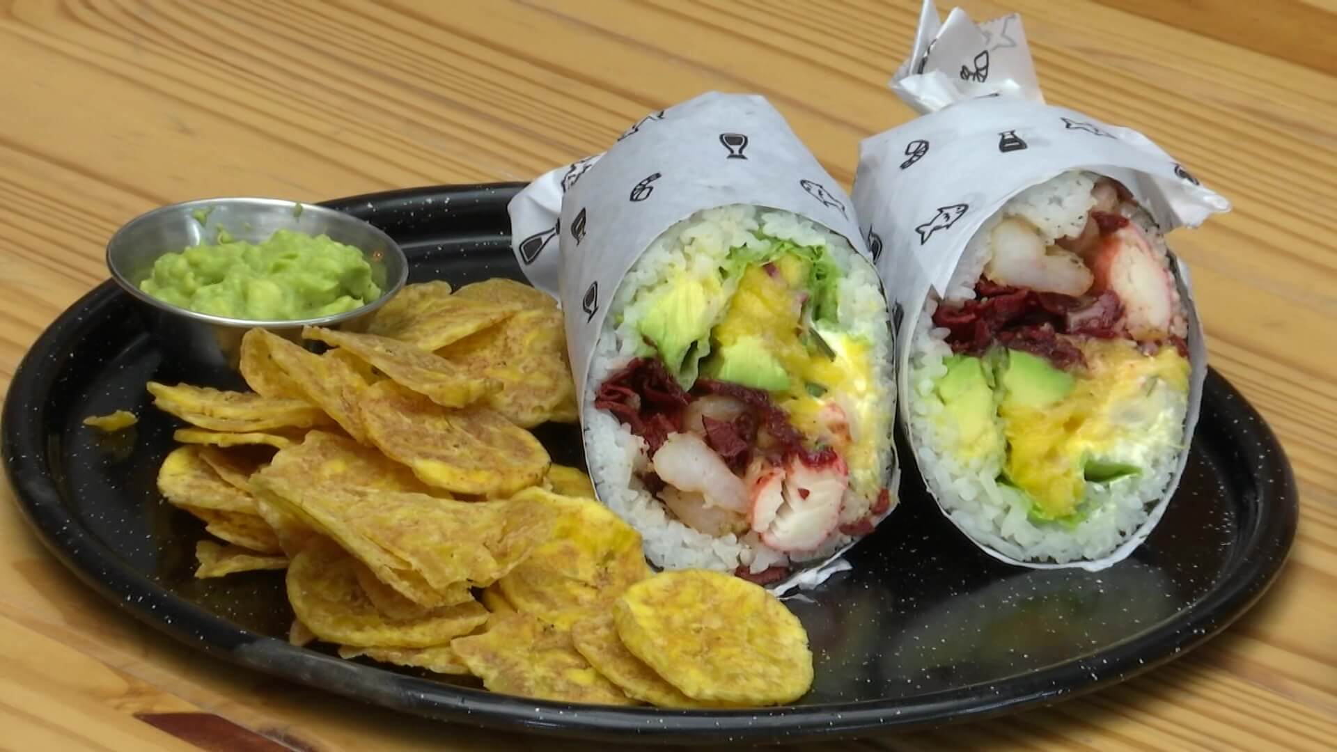 El sushiburrito es tendencia gastronómica