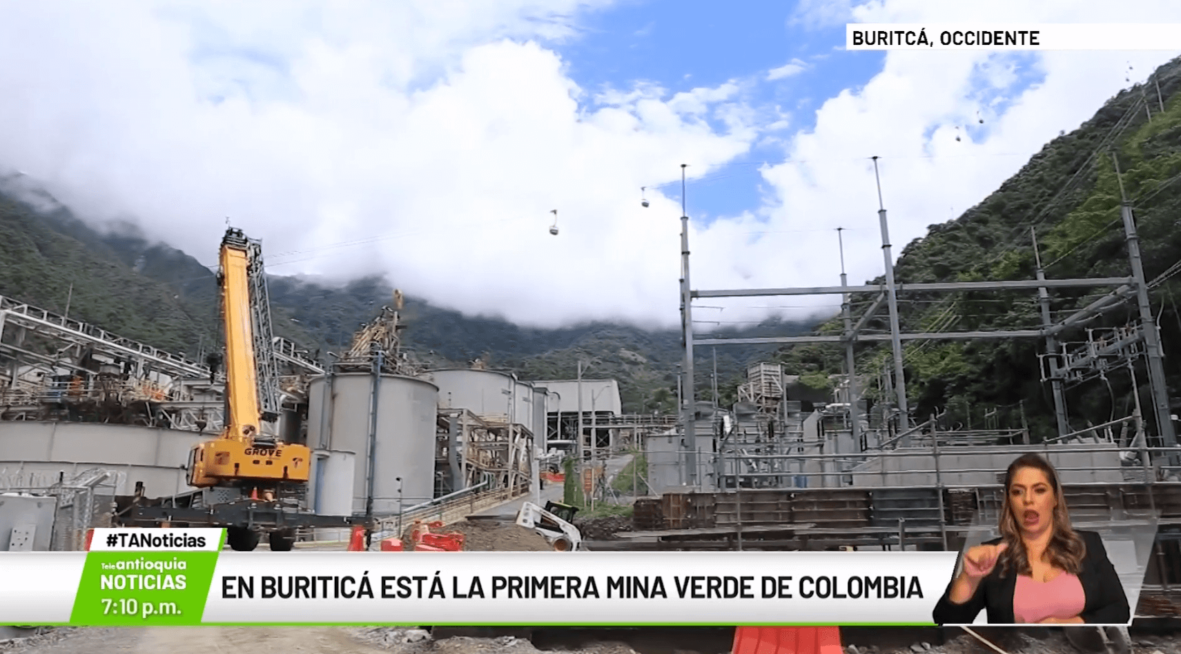 En Buriticá está la primera mina verde de Colombia