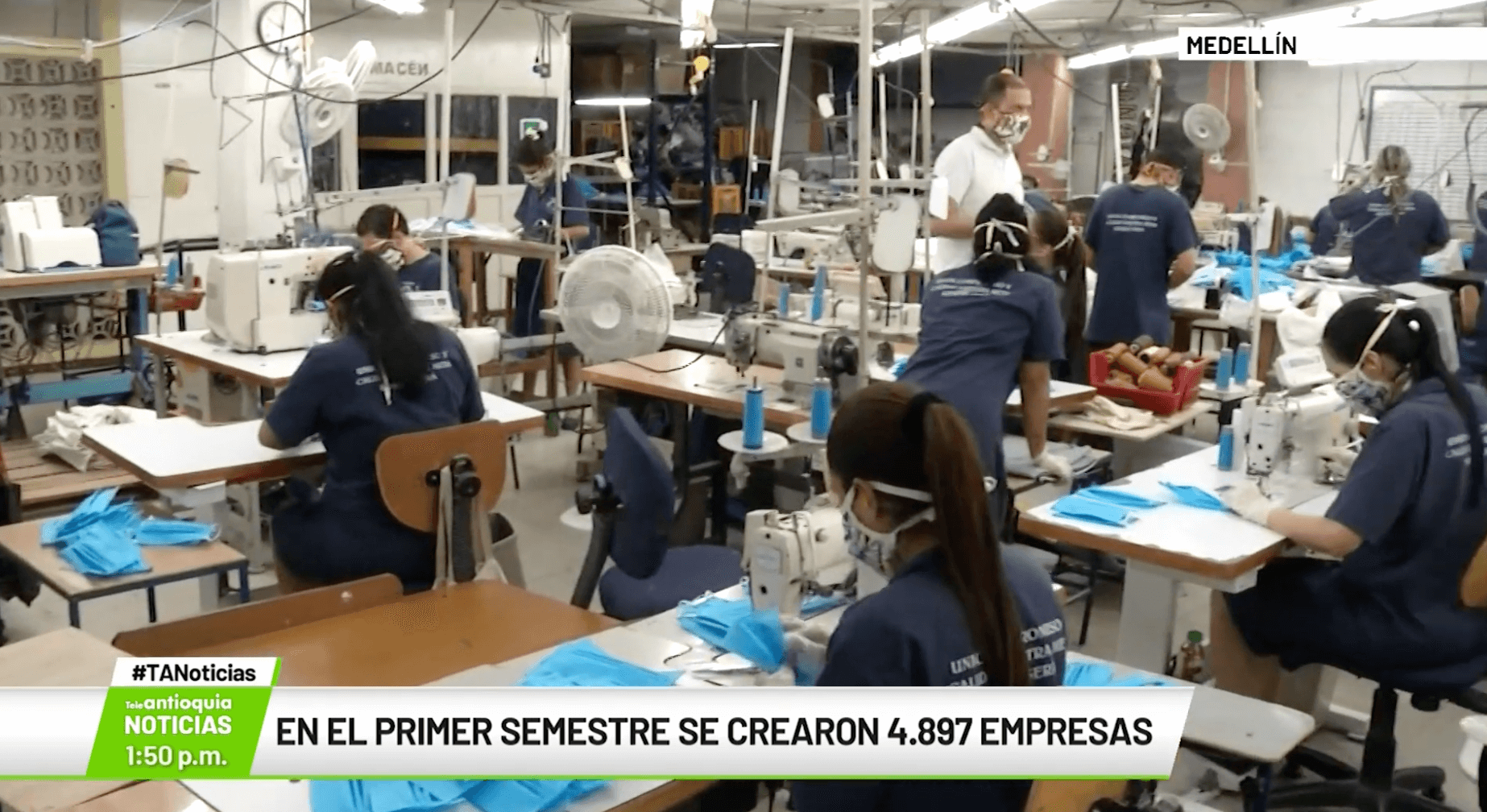 En el primer semestre se crearon 4.897 empresas