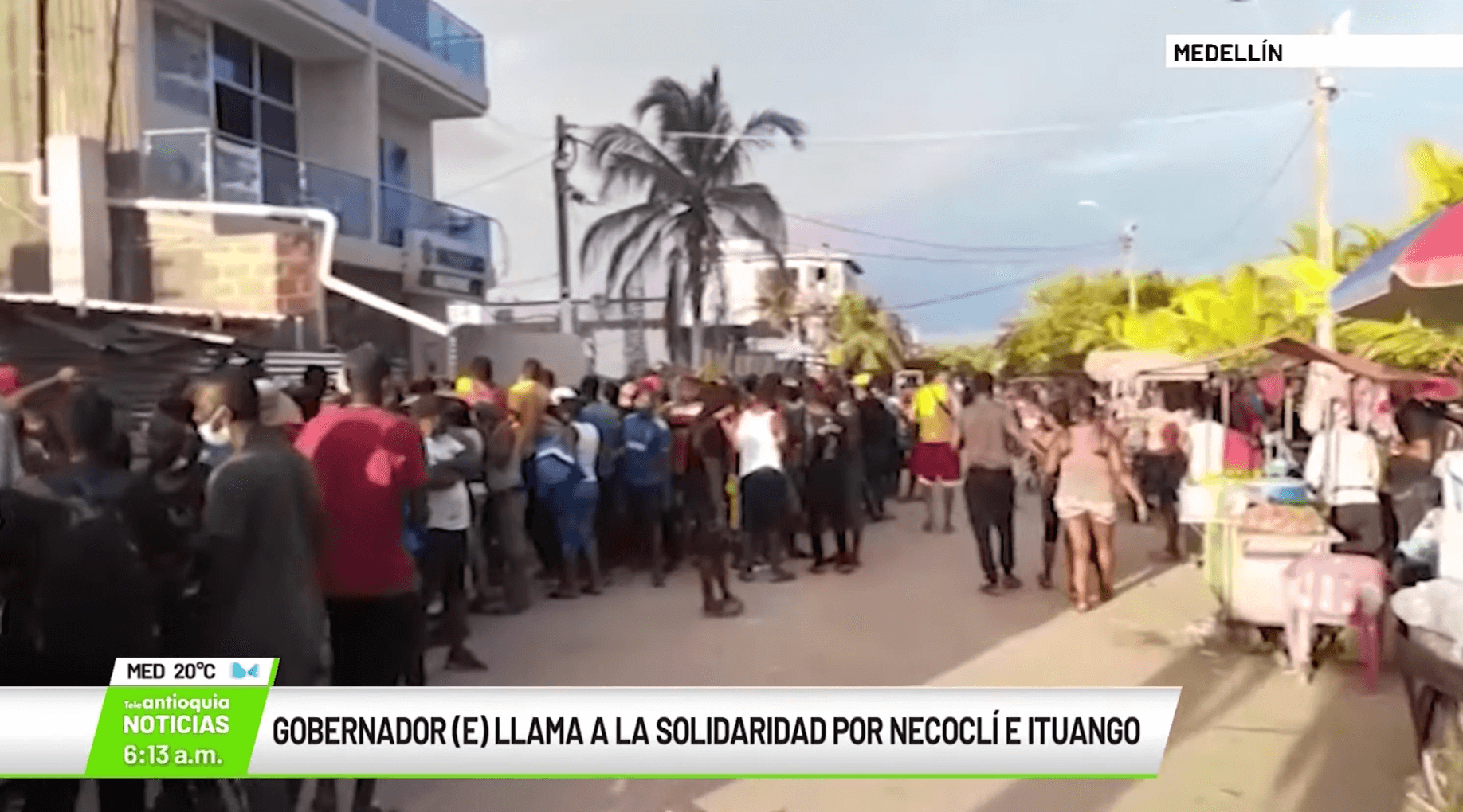Gobernador (e) llama a la solidaridad por Necoclí e Ituango