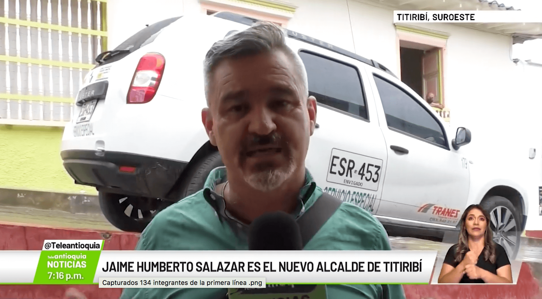 Jaime Humberto Salazar, nuevo alcalde de Titiribí