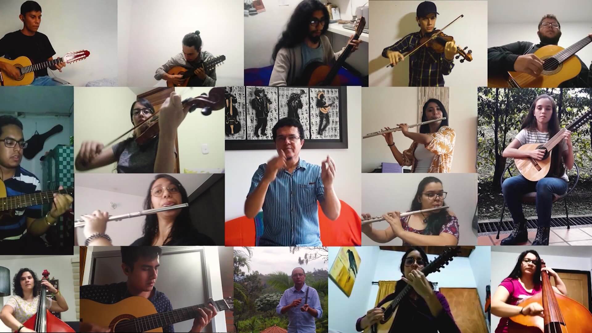 La estudiantina de la U. de A. en el festival de música colombiana