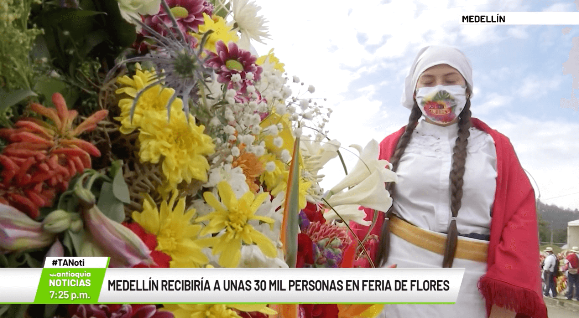 Medellín recibiría a unas 30 mil personas en Feria de Flores