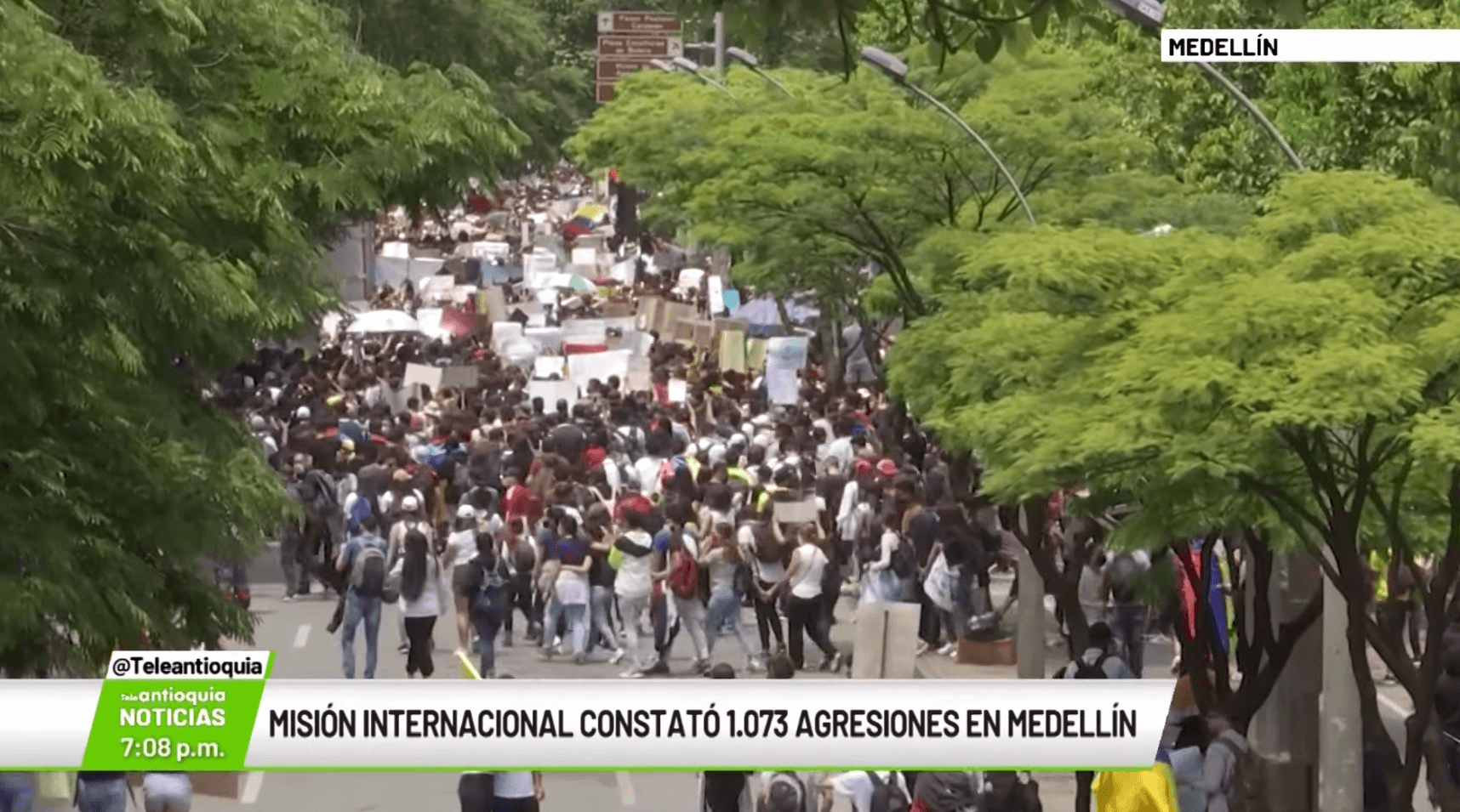 Misión internacional constató 1.073 agresiones en Medellín