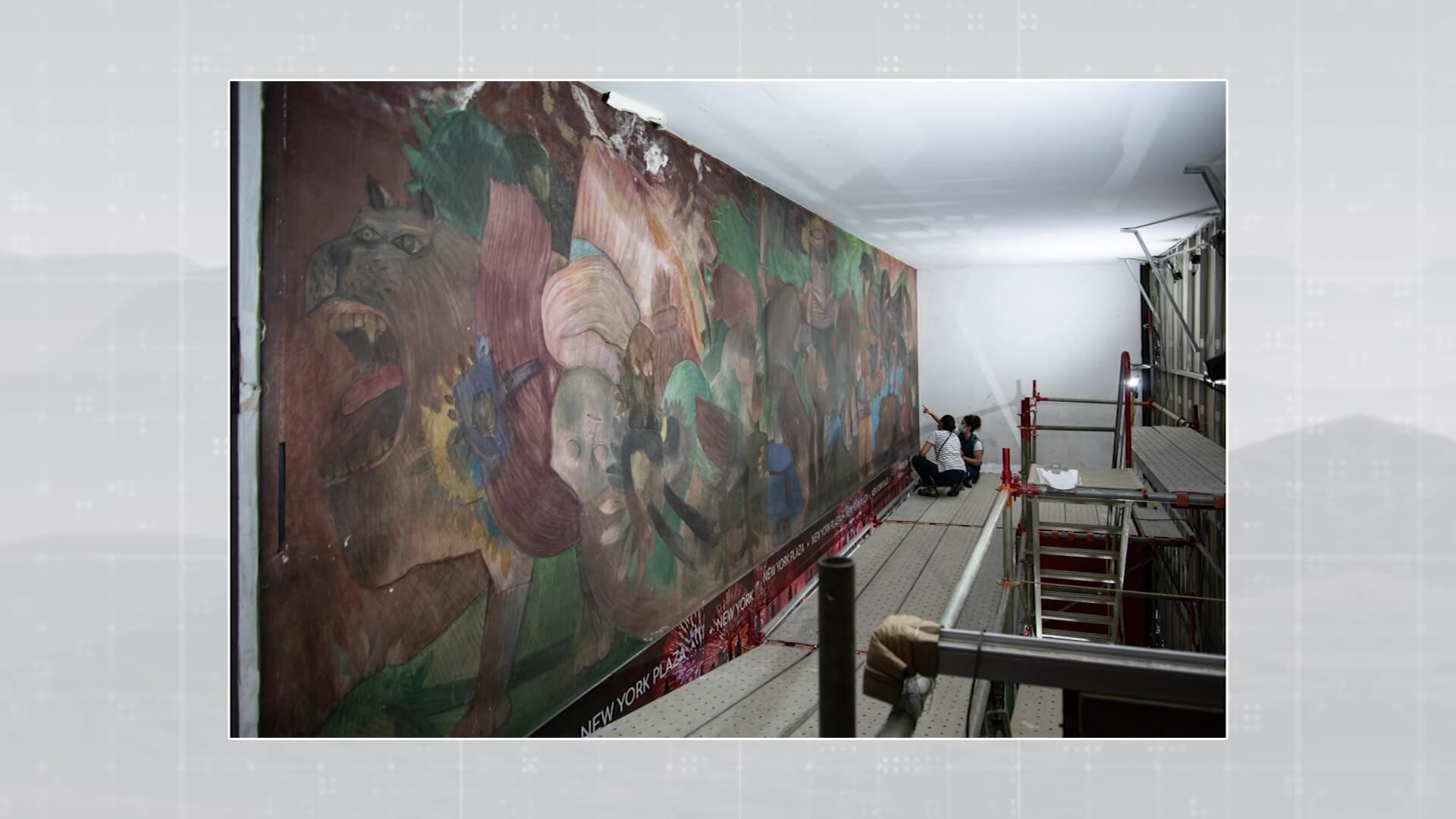 Mural de Botero será trasladado al Museo de Antioquia