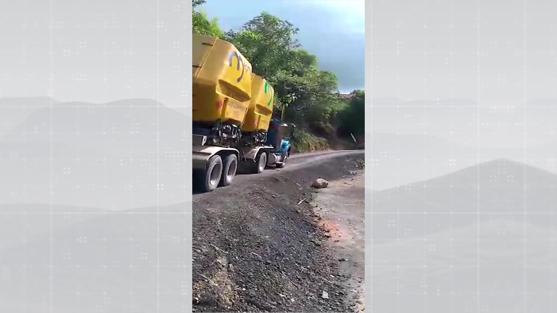 Por mal estado de vías, no han llegado camiones con gas a Granada