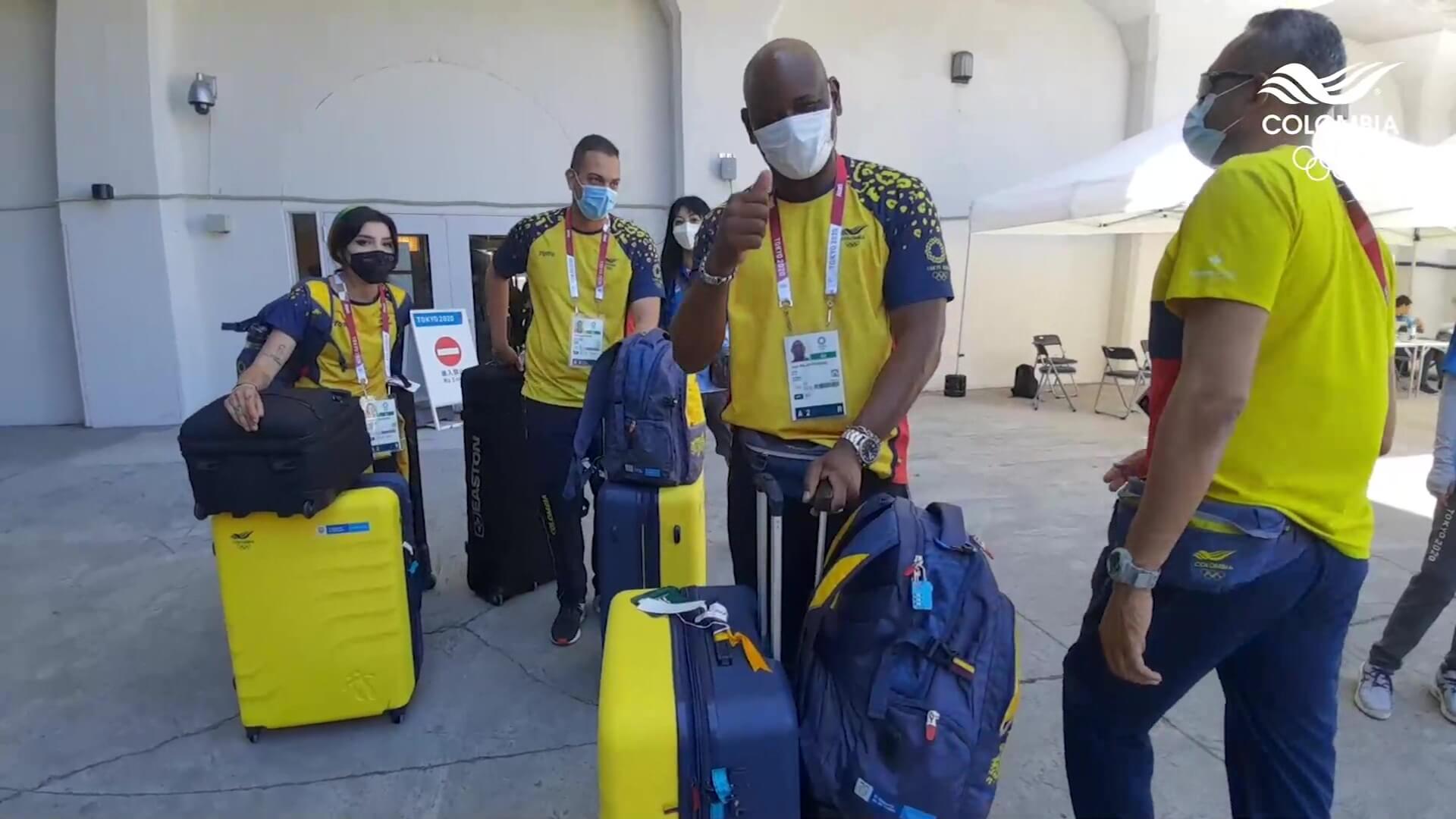 Primeros colombianos ingresaron a la Villa Olímpica