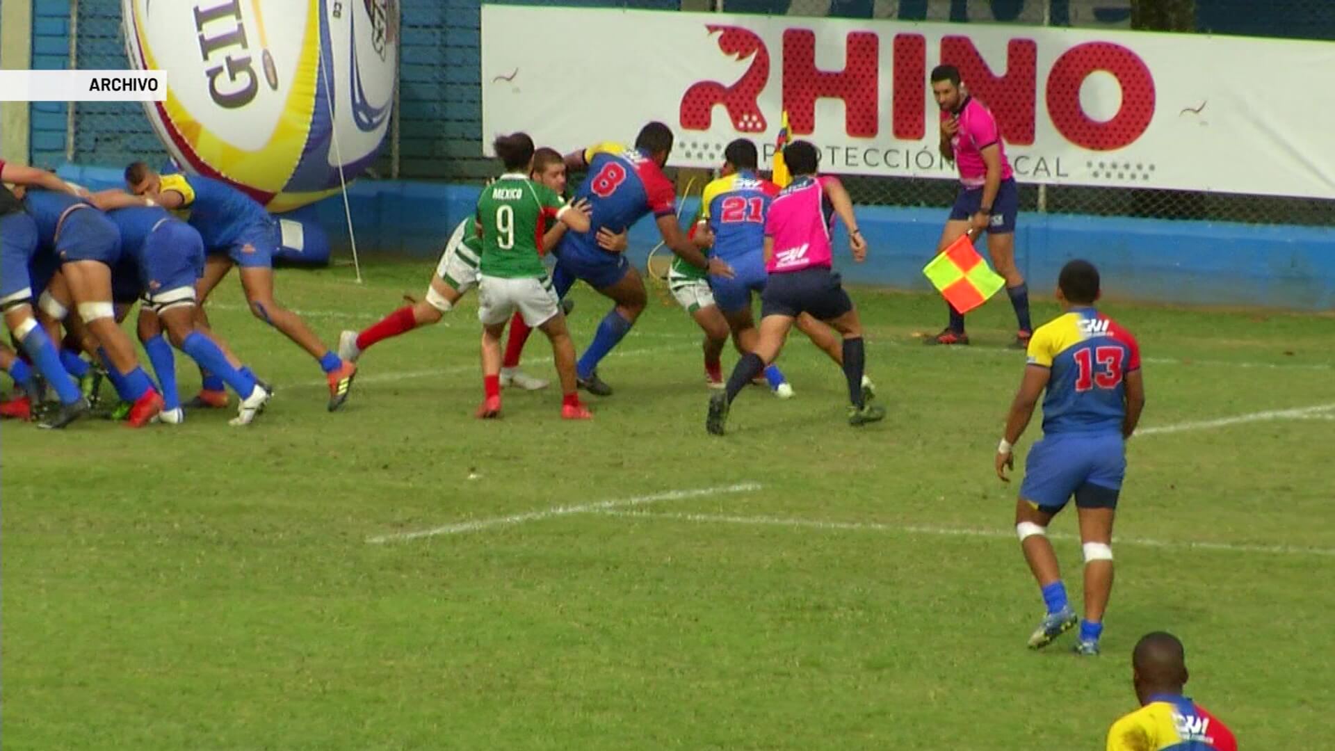 Selección colombiana de rugby aislada en Chile por Covid-19