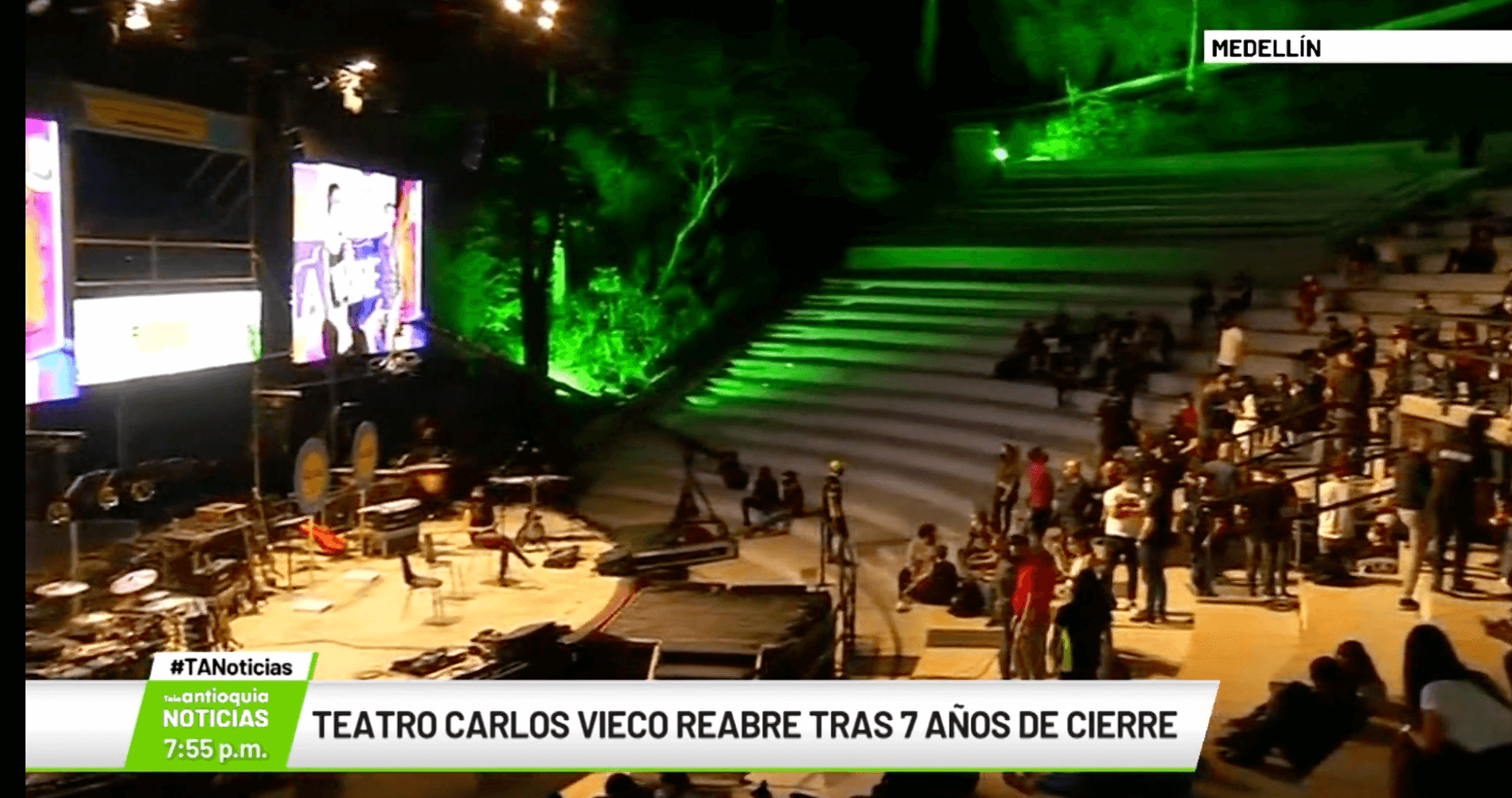 Teatro Carlos Vieco reabre tras 7 años de cierre