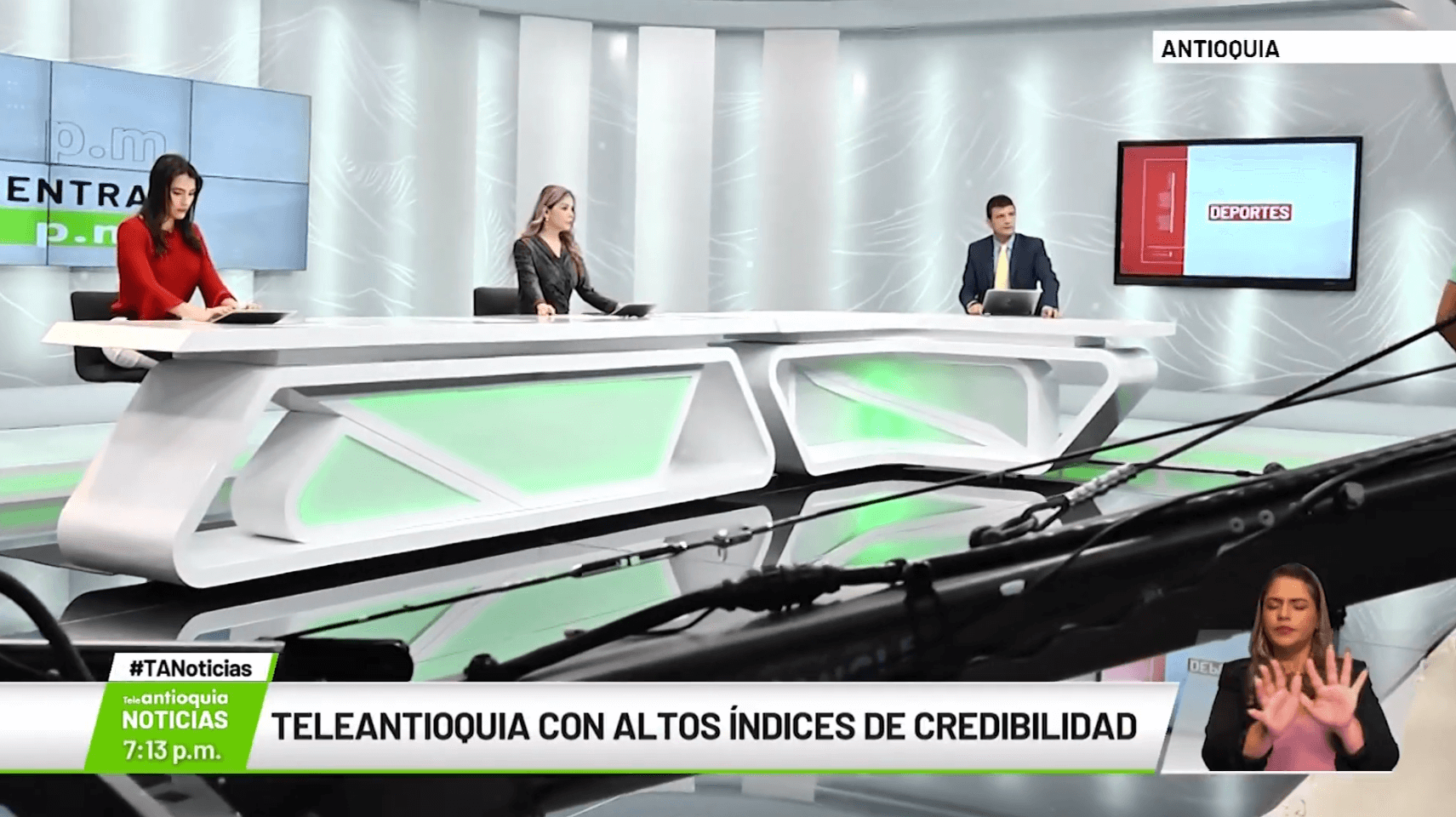 Teleantioquia con altos índices de credibilidad