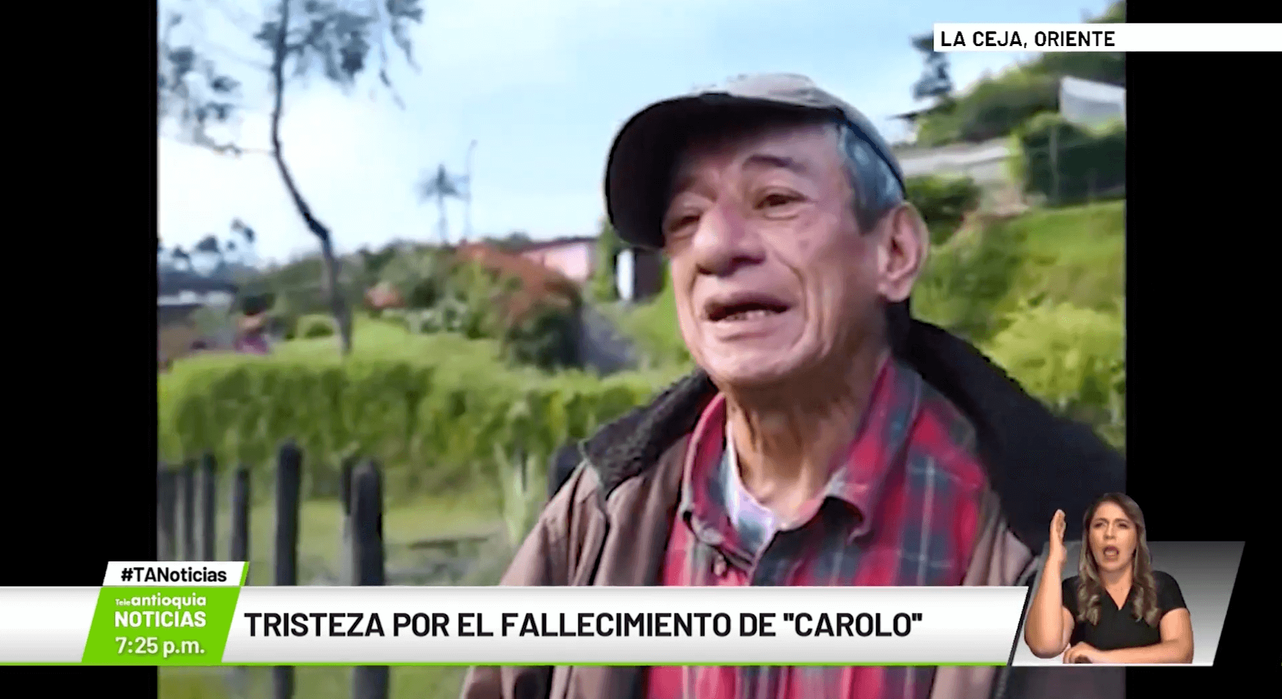 Tristeza por el fallecimiento de «Carolo»