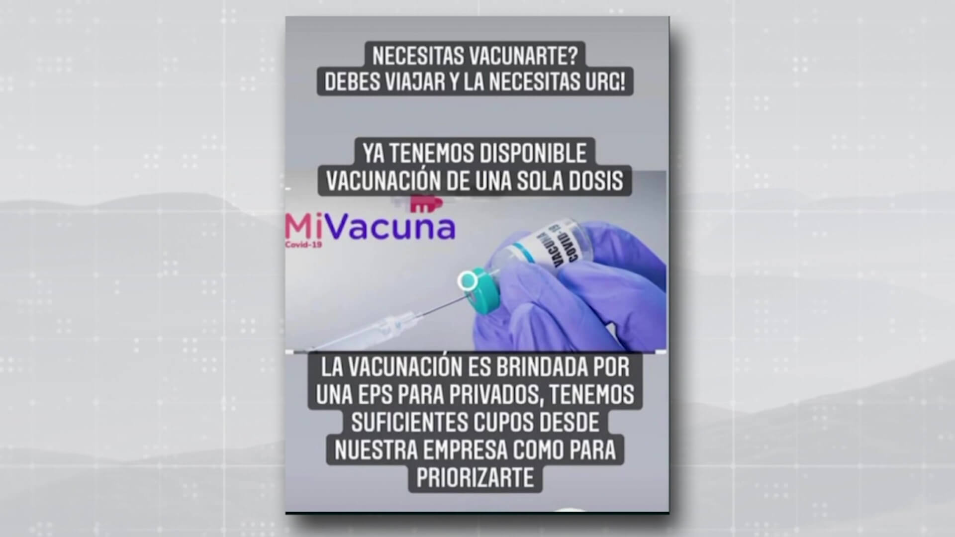 Venta de la vacuna contra la Covid-19 es una estafa