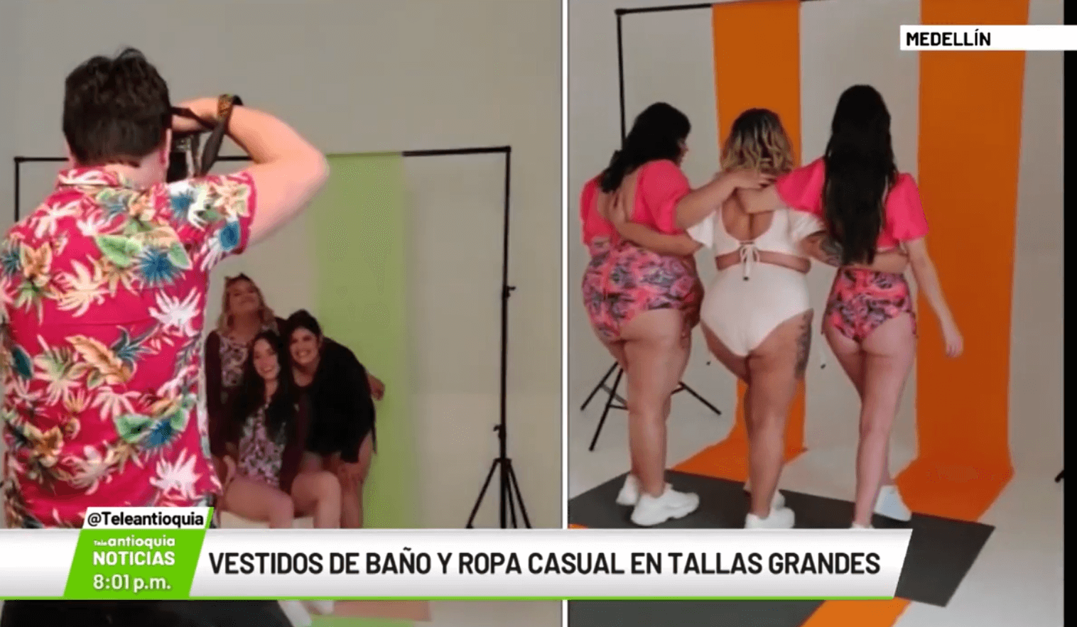 Vestidos de baño y ropa casual en tallas grandes