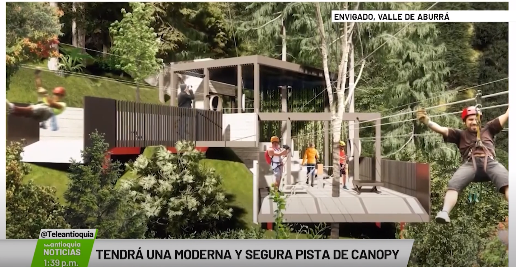 Tendrá una moderna y segura pista de canopy