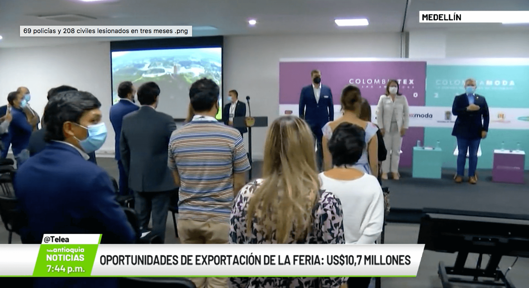 Oportunidades de exportación de la feria: US$10,7 millones