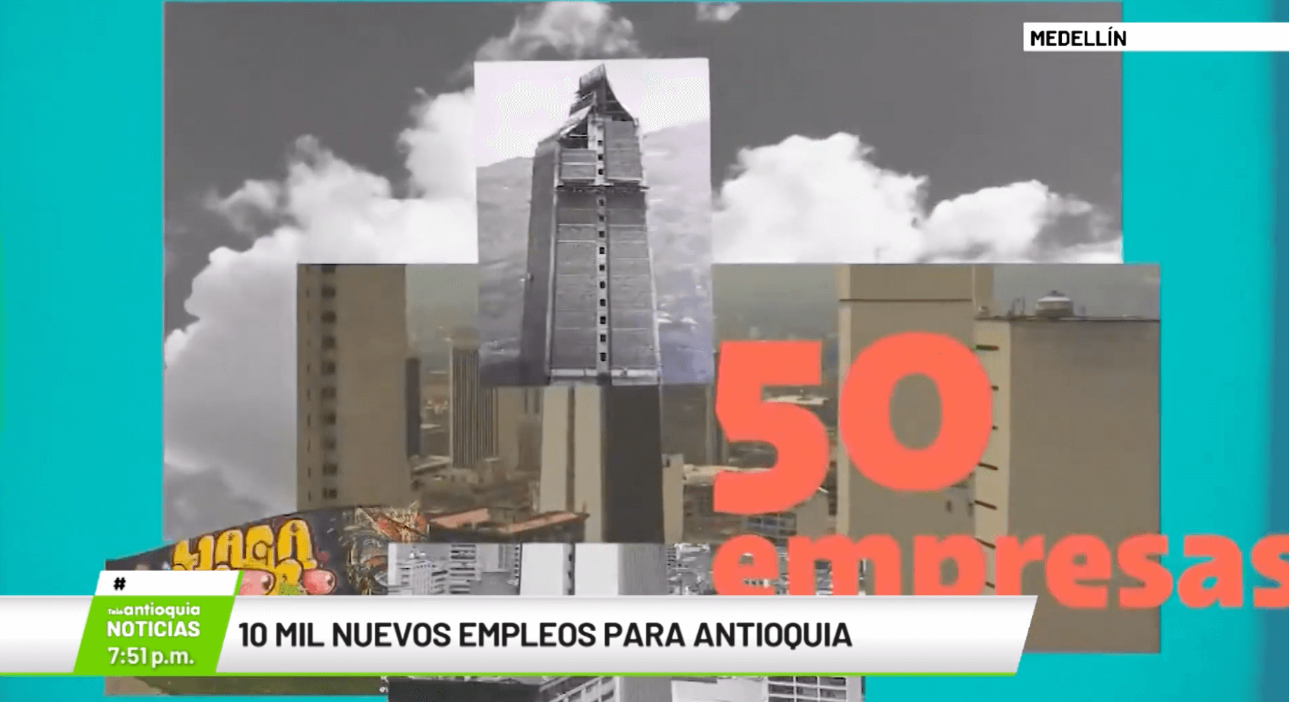 10 mil nuevos empleos para Antioquia