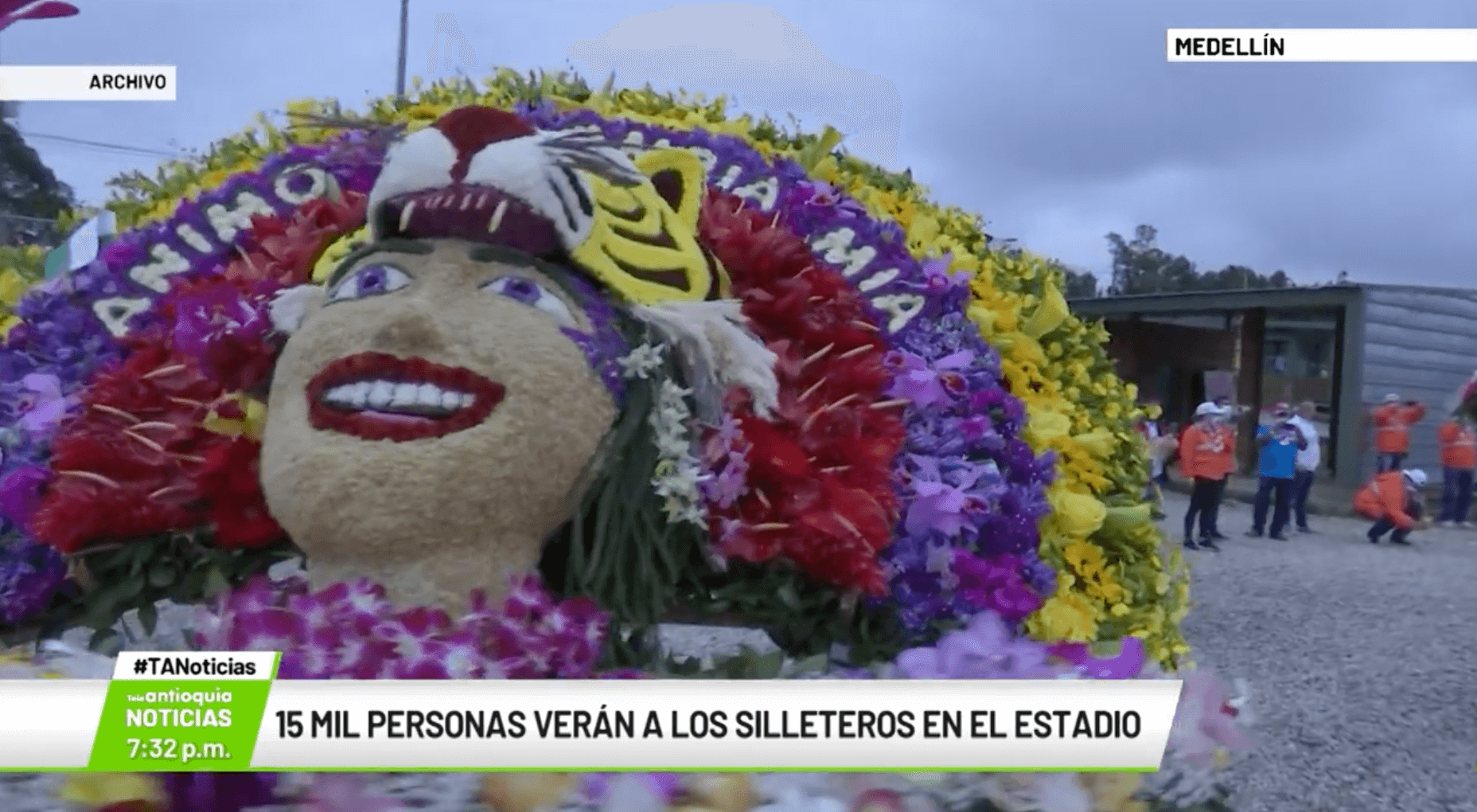 15 mil personas verán a los silleteros en el estadio