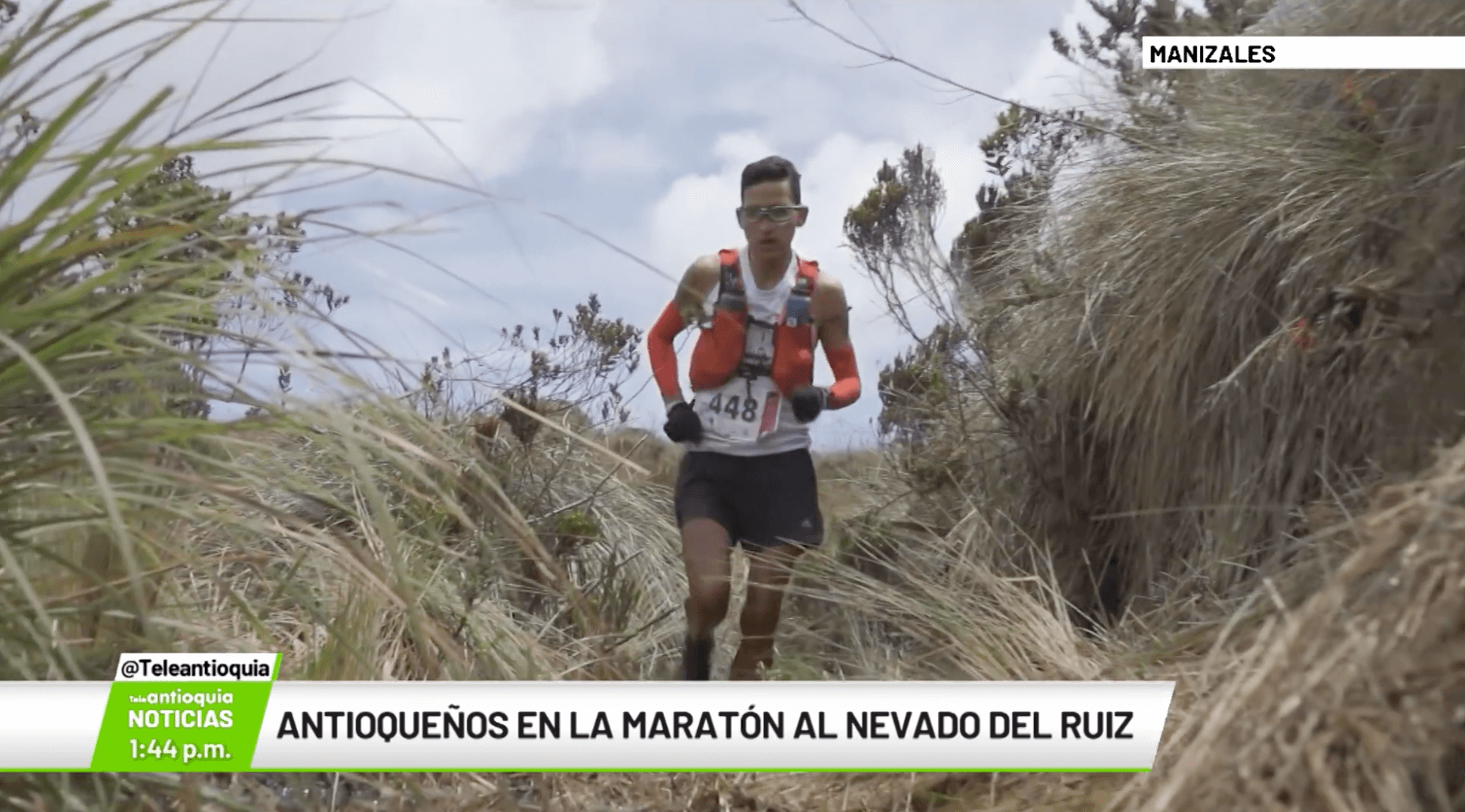 Antioqueños en la Maratón al Nevado del Ruiz