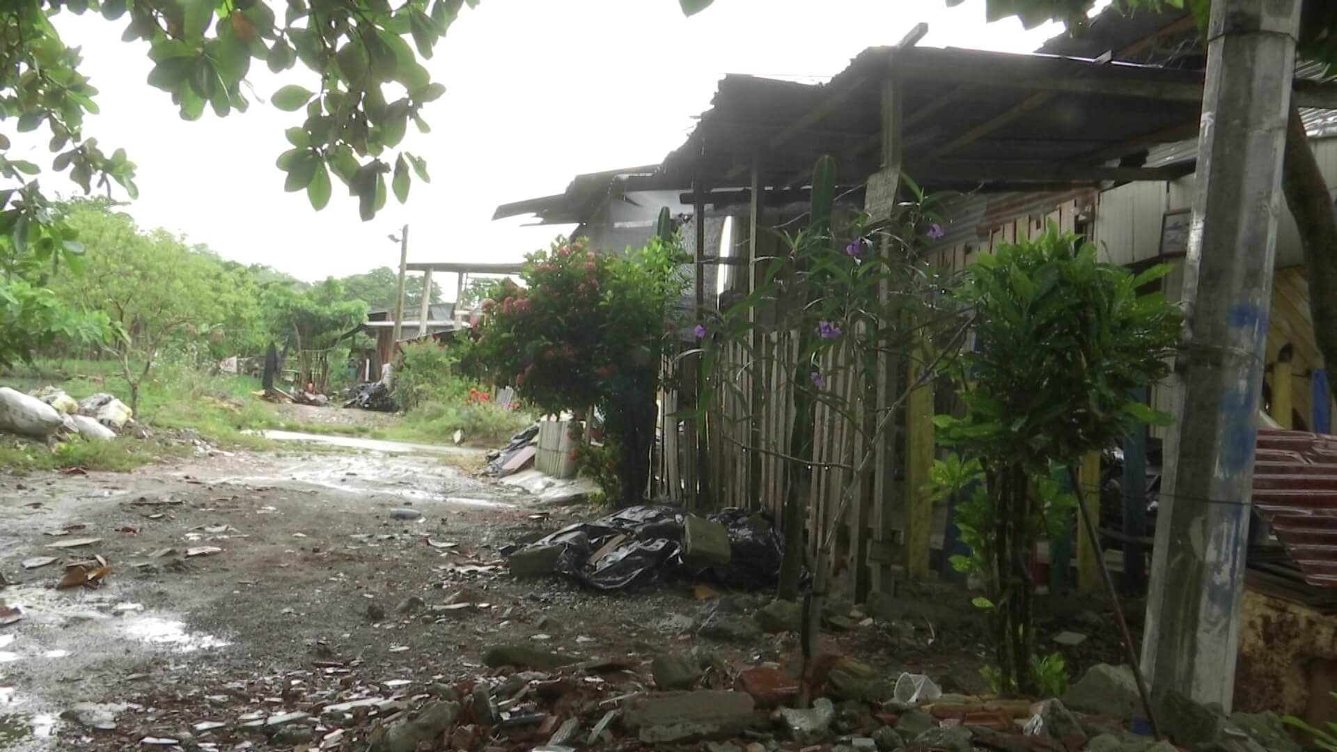 Avanza atención de afectados por las fuertes lluvias