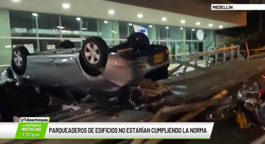 Parqueaderos de edificios no estarían cumpliendo la norma