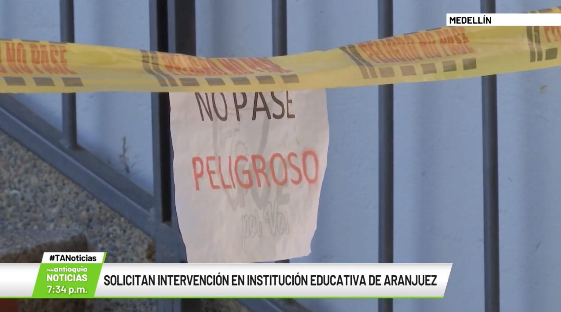 Solicitan intervención en Institución Educativa de Aranjuez