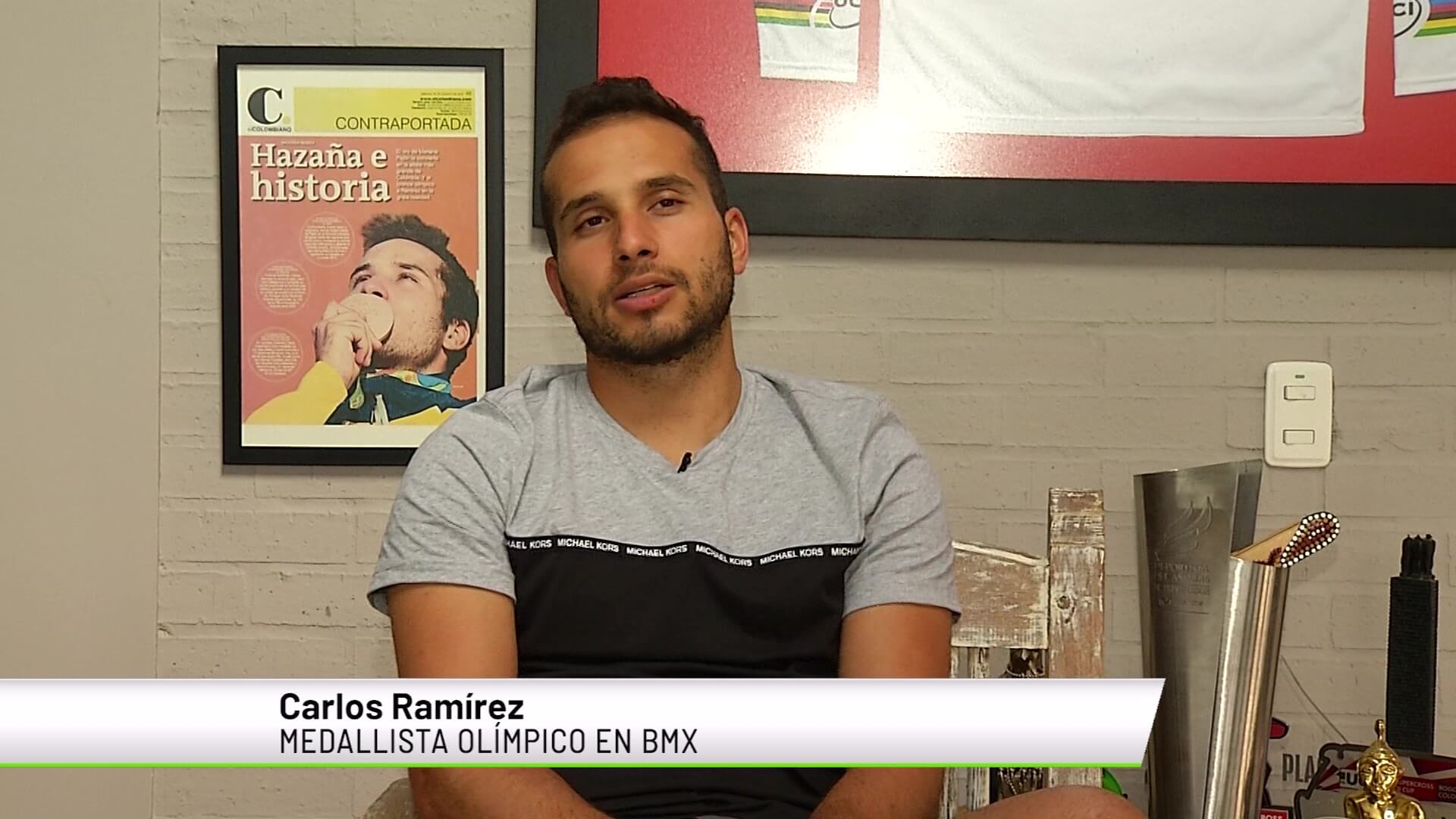 Carlos Ramírez quiere correr el Mundial de BMX