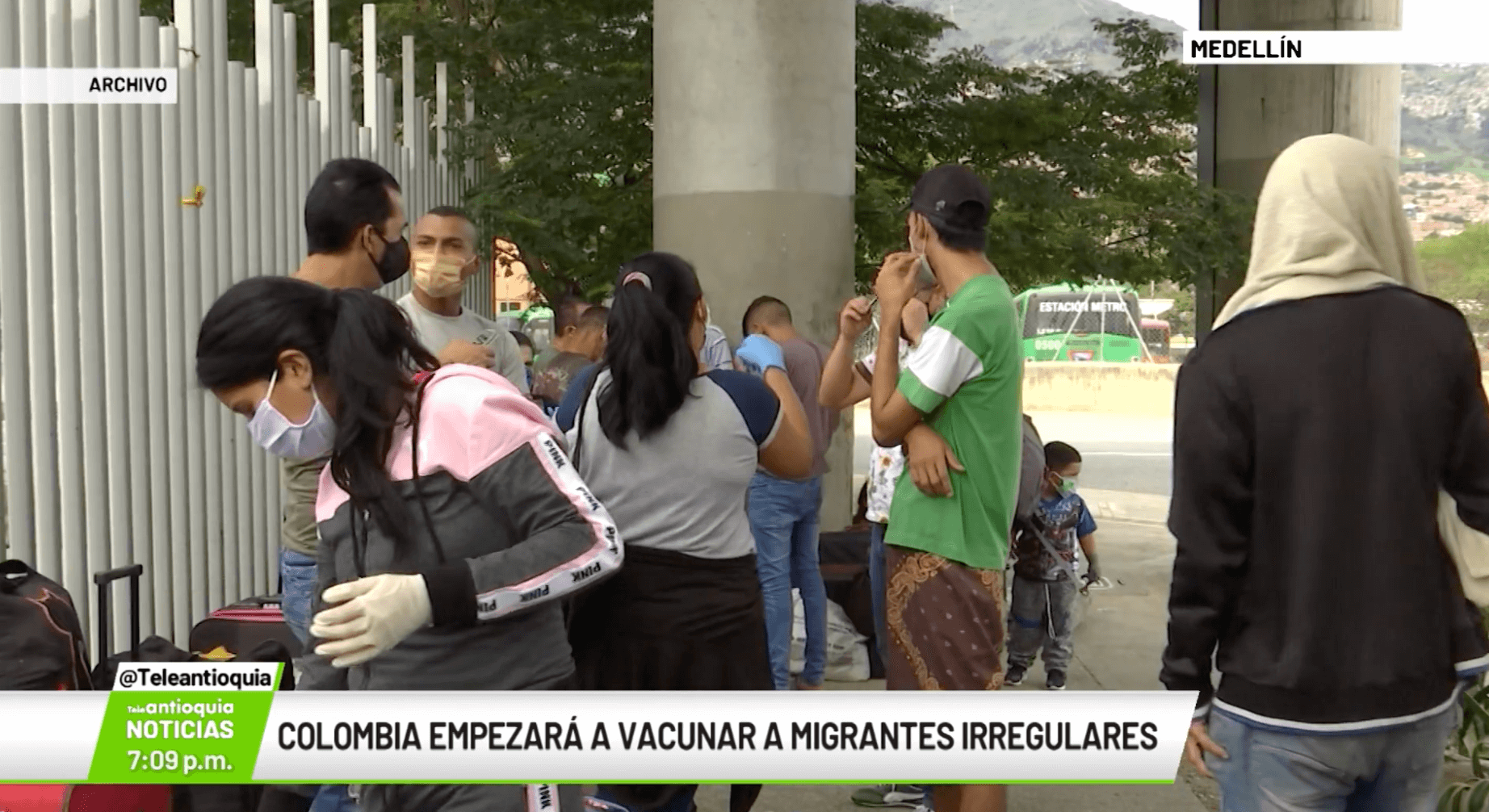 Colombia empezará a vacunar a migrantes irregulares