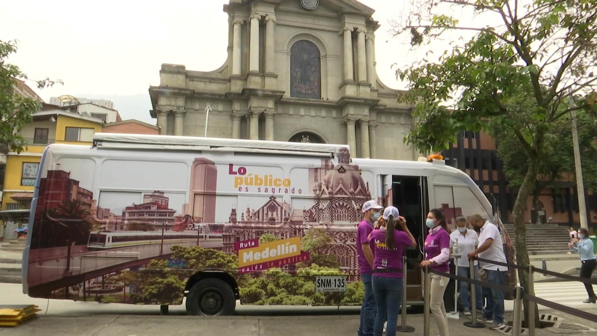 Comenzó ruta «Medellín cuida lo público»