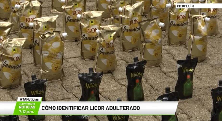 Cómo identificar licor adulterado