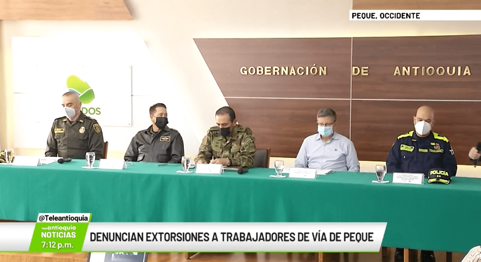 Denuncian extorsiones a trabajadores de vía en Peque