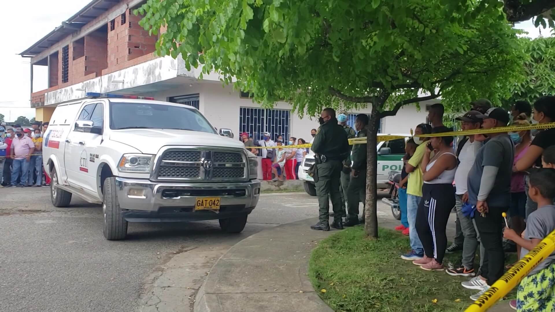 Dos hombres fueron asesinados esta tarde en Caucasia