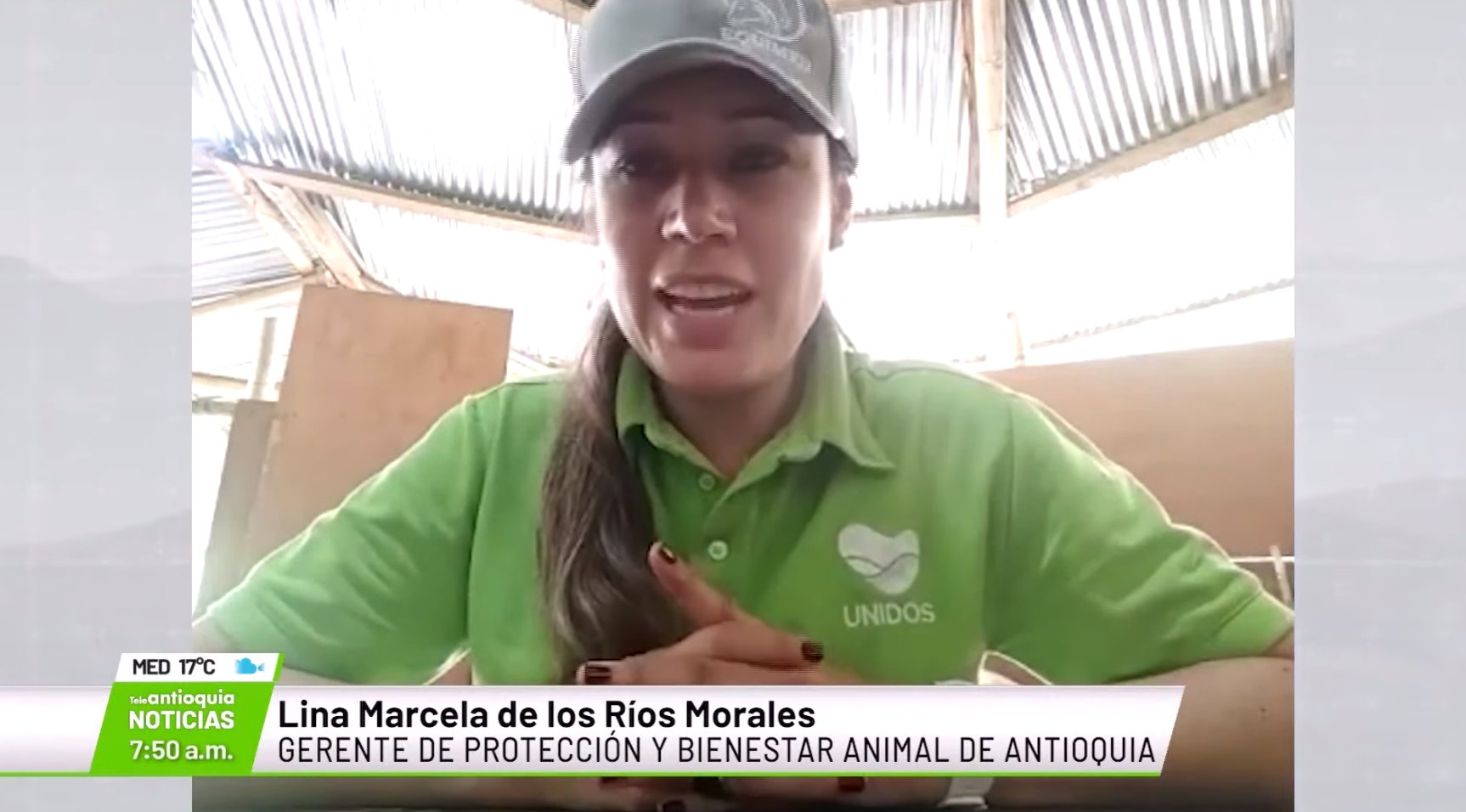 Lina Marcela de los Ríos, gerente de protección y bienestar animal de Antioquia