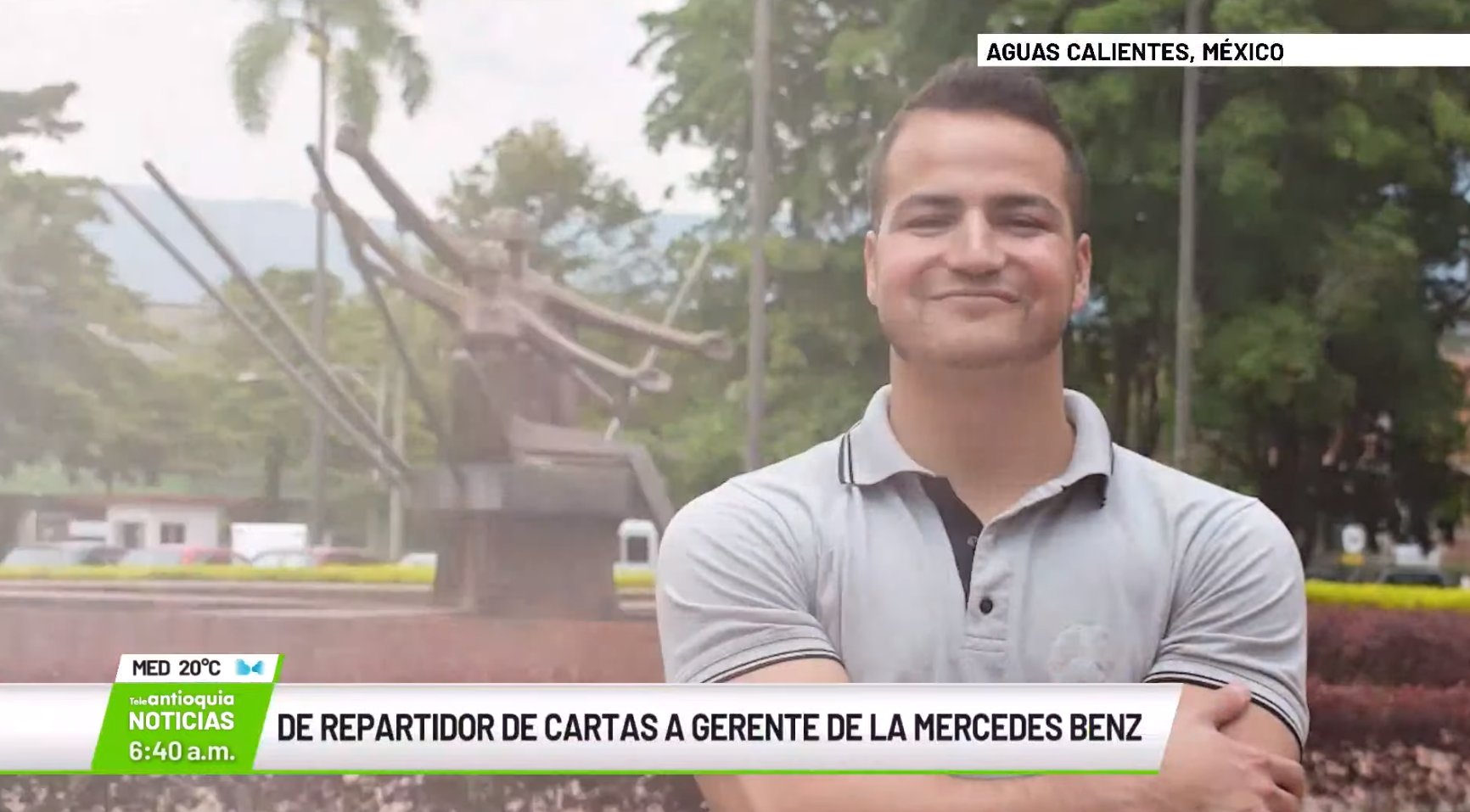 Mateo Zuleta Muñoz, gerente de ingeniería de manufactura de Mercedes Benz