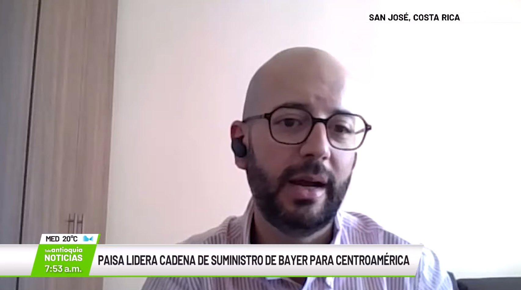 Sebastián Campuzano Hoyos, director cadena de suministros de Bayer