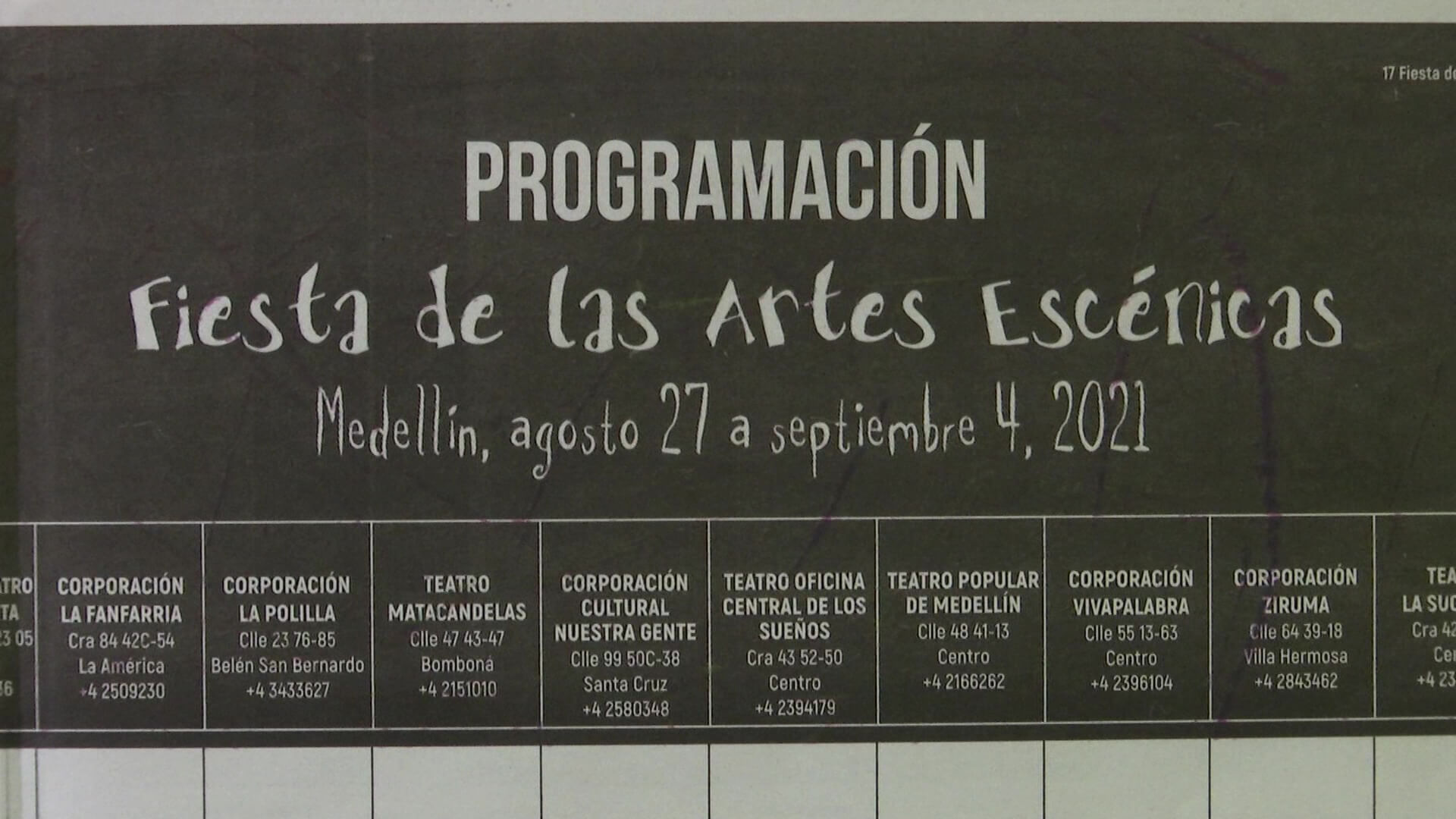 ‘El Vació’ temática de la fiesta de artes escénicas