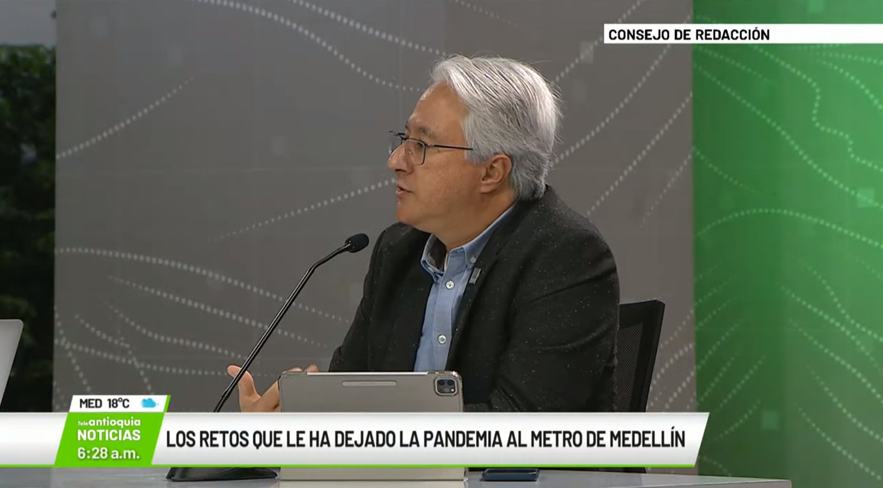 Entrevista con Tomás Elejalde Escobar, gerente del Metro de Medellín