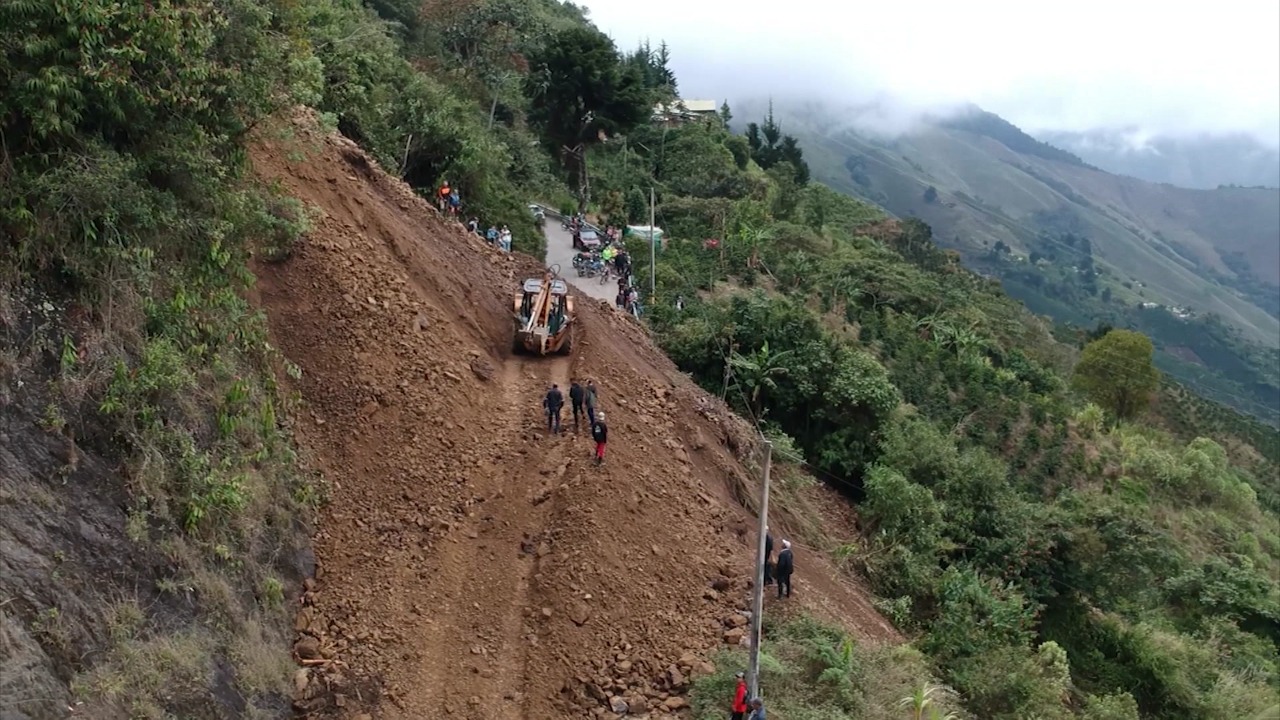 Habilitada a un carril vía a Urabá