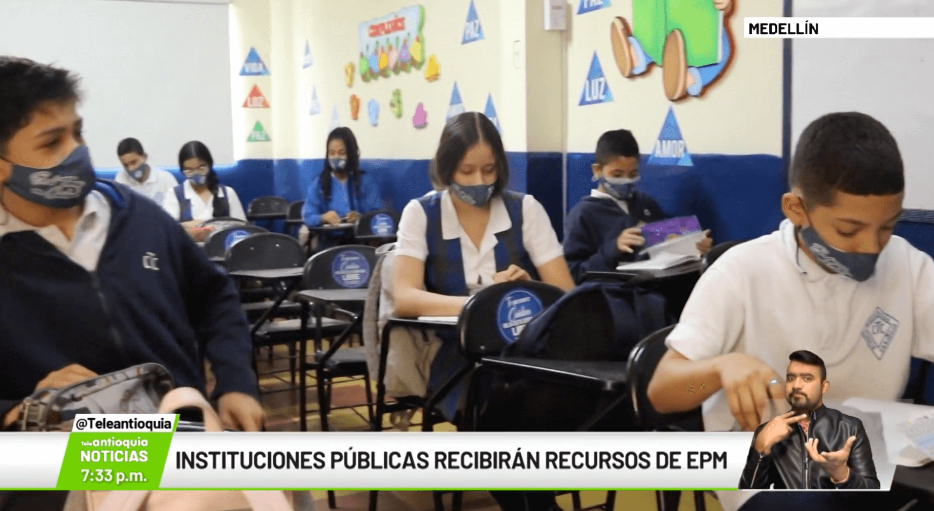 Instituciones públicas recibirán recursos de EPM