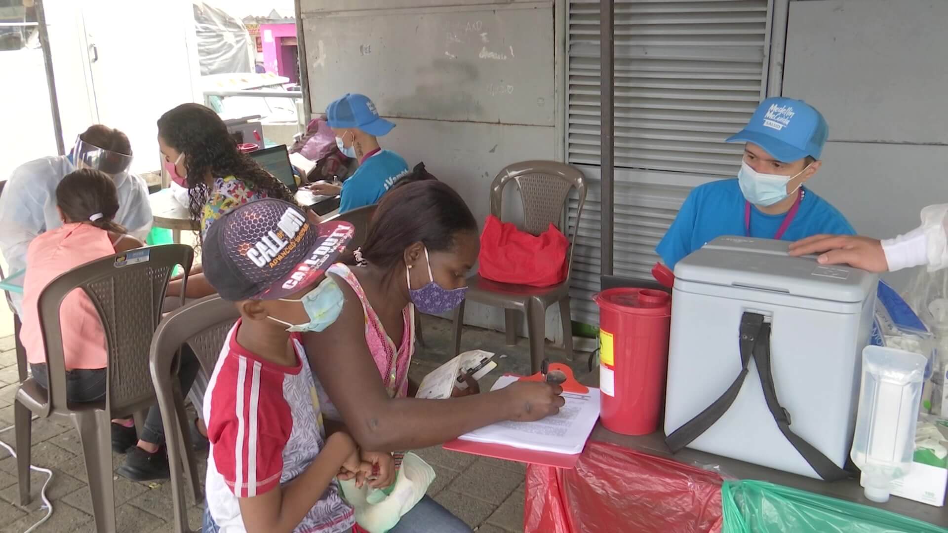 Jornada de vacunación en barrios y comunas