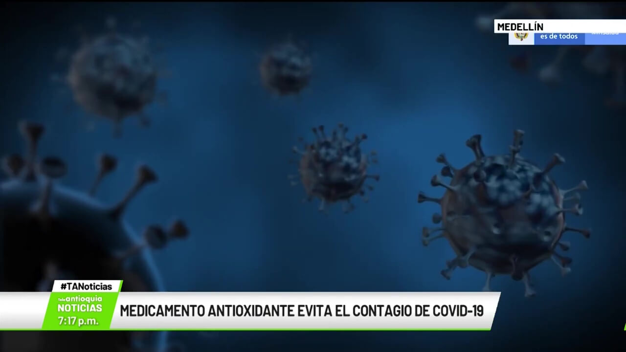 Medicamento antioxidante evita el contagio de Covid-19