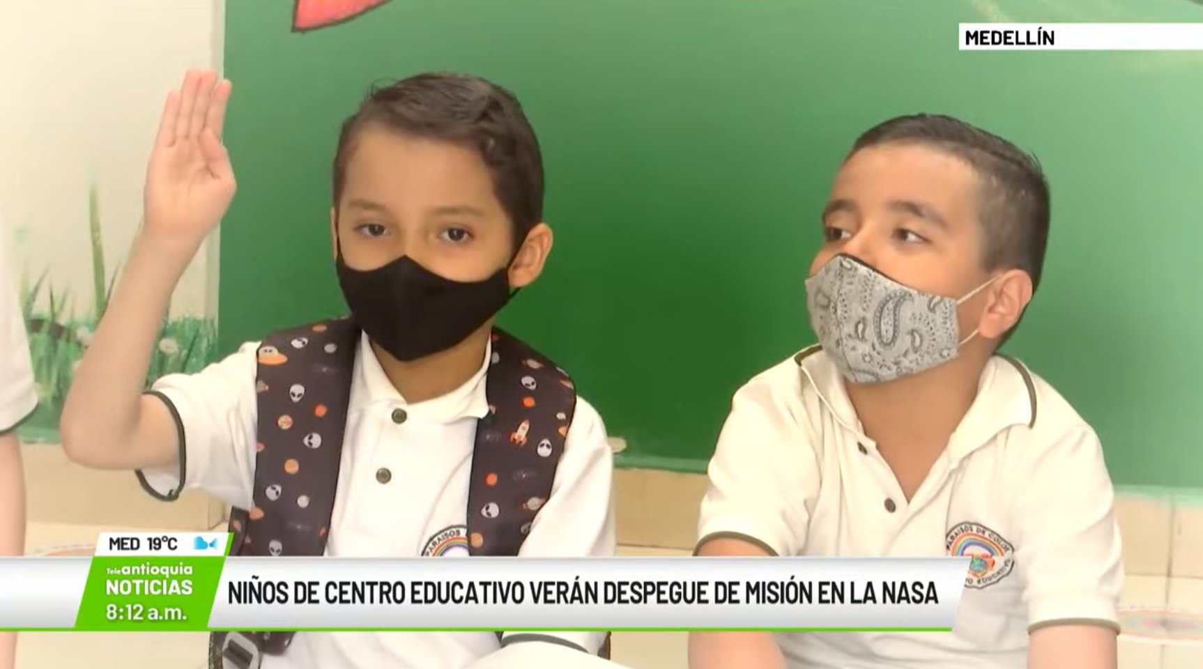 Niños de Centro Educativo verán despegue de Misión en la Nasa