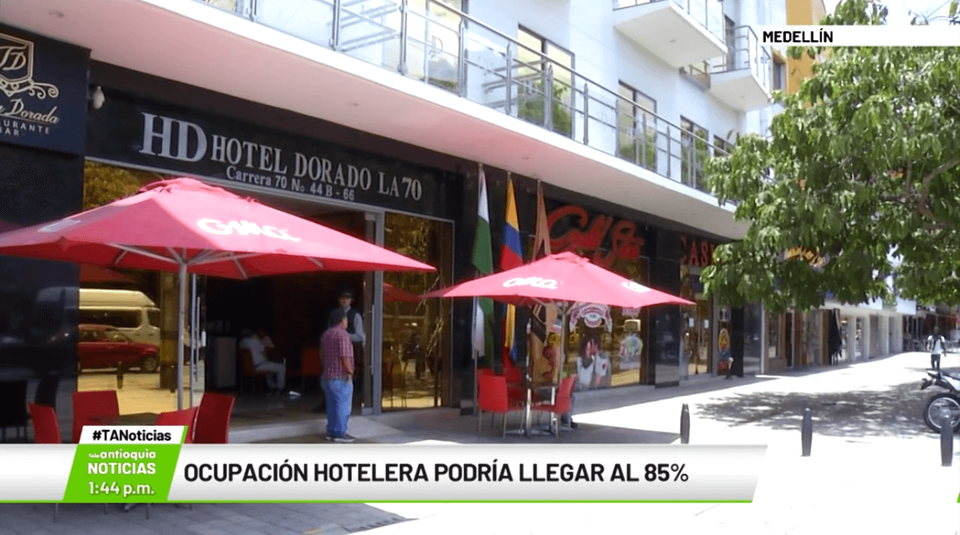 Ocupación hotelera podría llegar al 85%