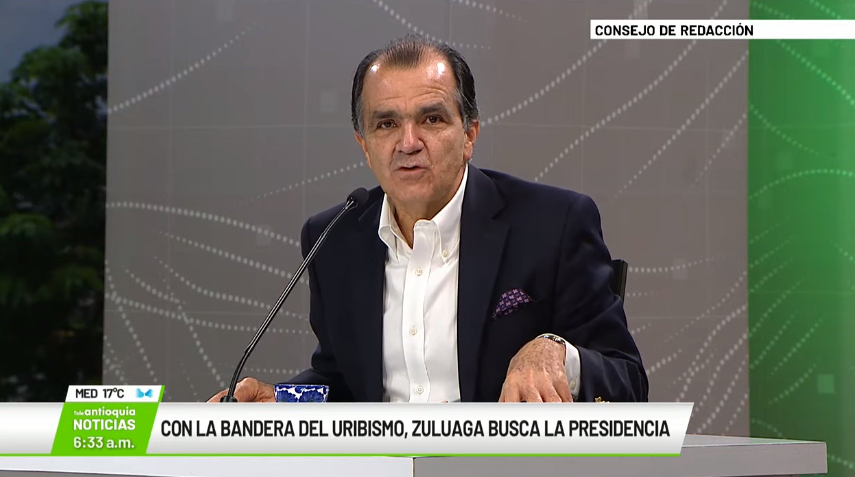 Entrevista con Óscar Iván Zuluaga Escobar, precandidato presidencial