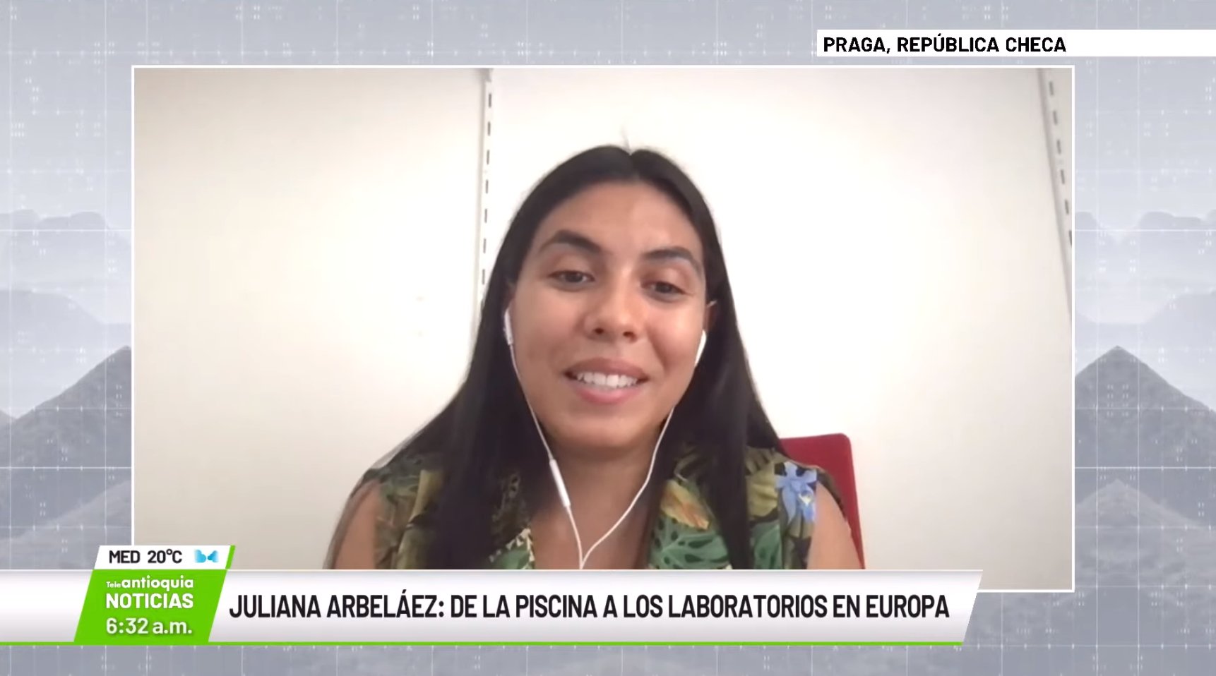 Juliana Arbeláez Gaviria, científica antioqueña y exdeportista.