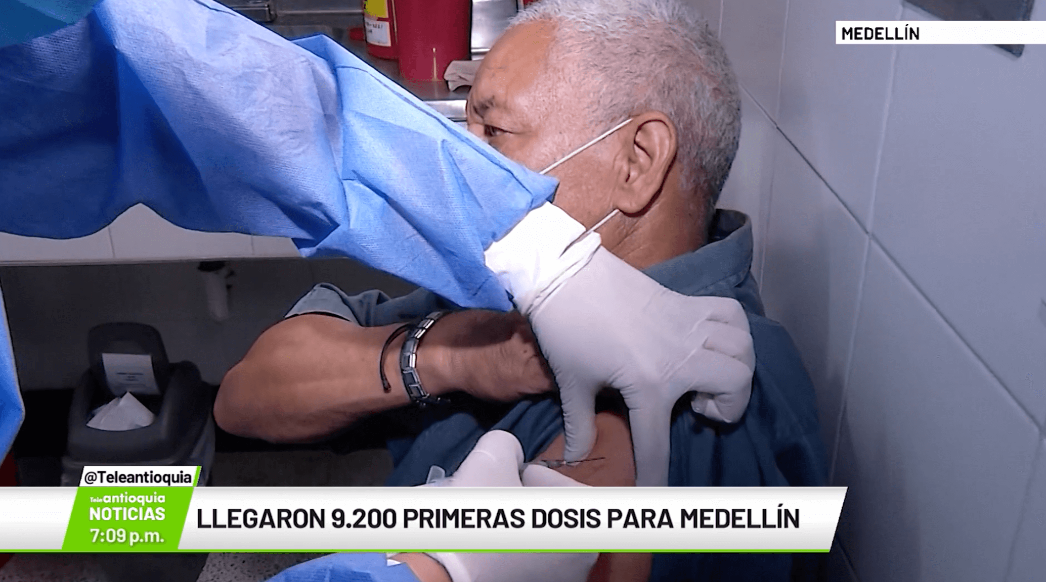 Llegaron 9200 primeras dosis para Medellín