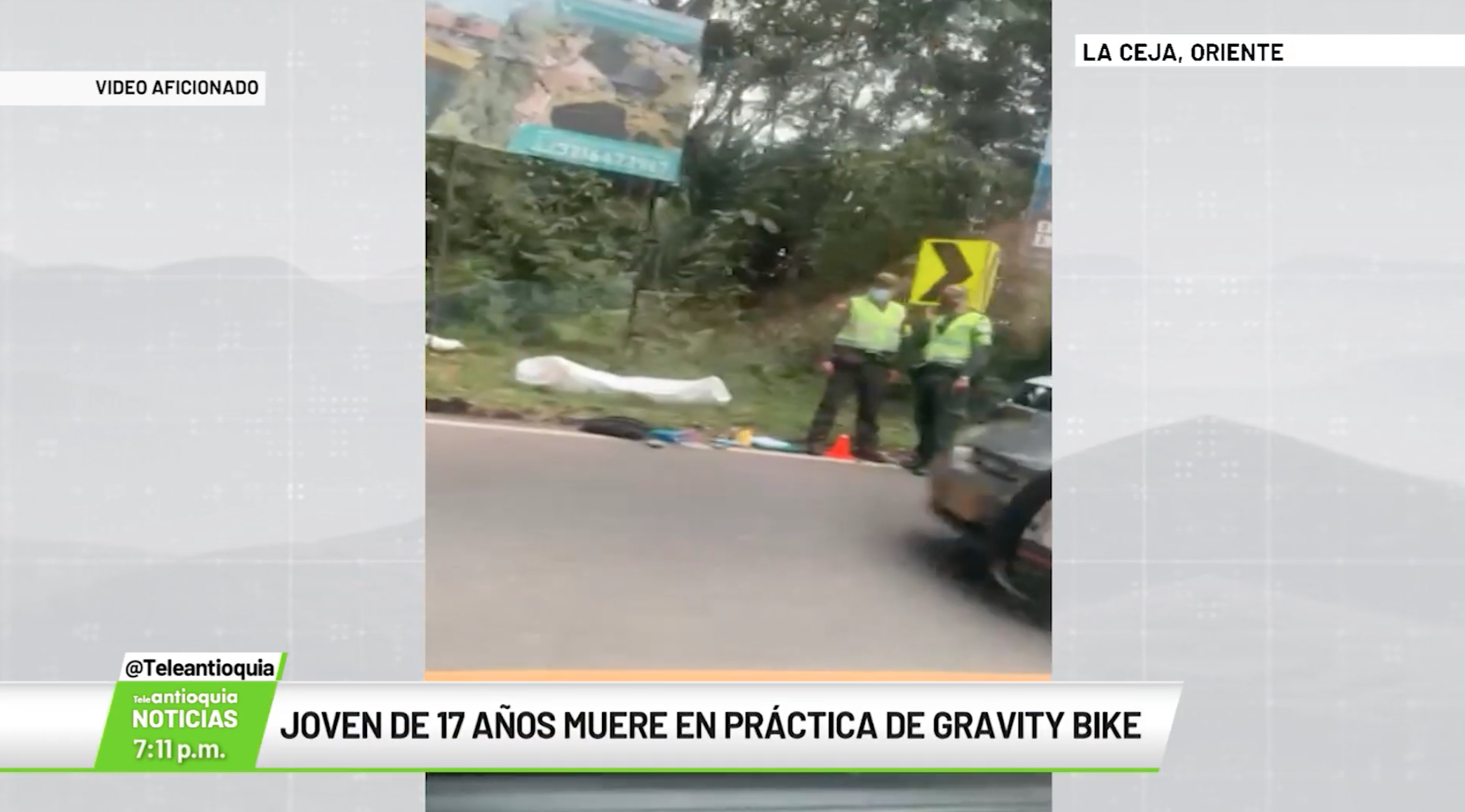 Joven de 17 años muere en práctica de Gravity Bike