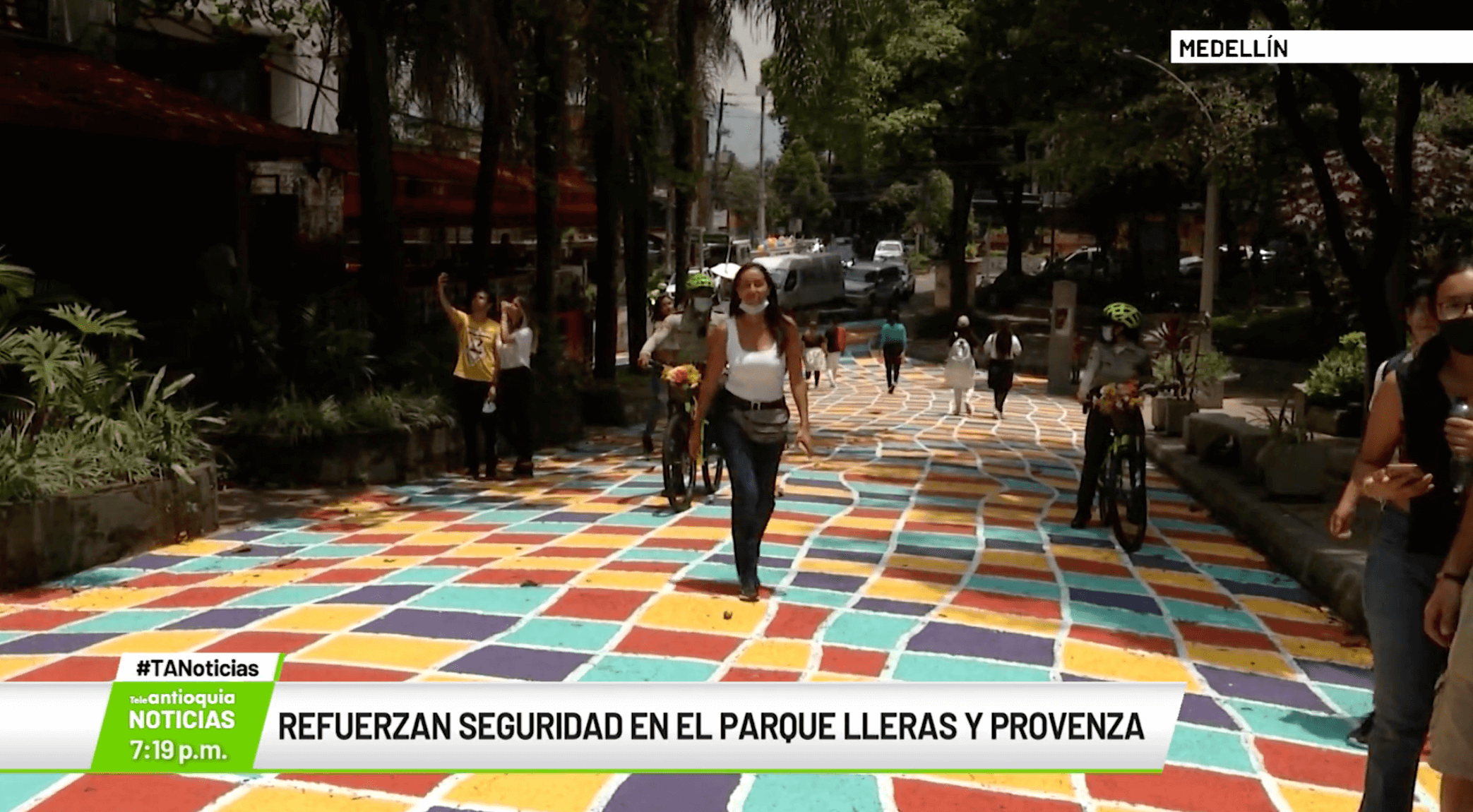 Refuerzan seguridad en Parque Lleras y Provenza